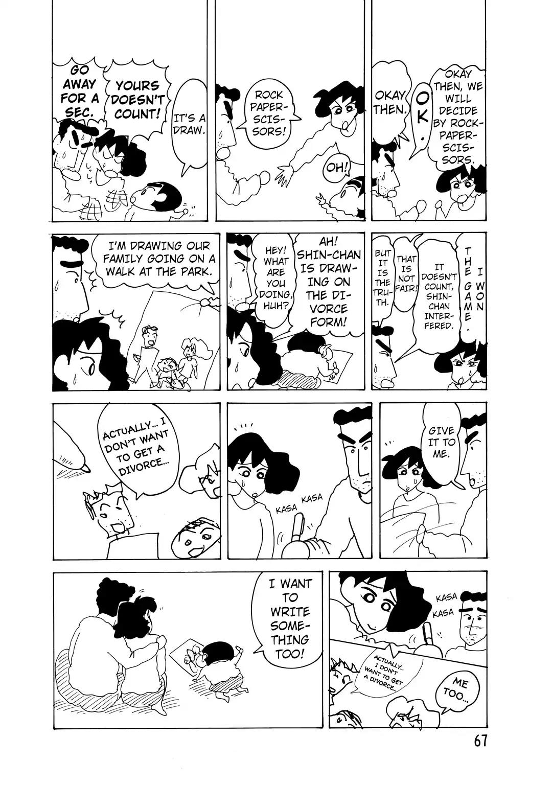 Crayon Shin-chan Chapter 14.3-8 page 4 - Vol.14 Chapter 3.8: Part 8: The Craziness Of The Nohara Family!