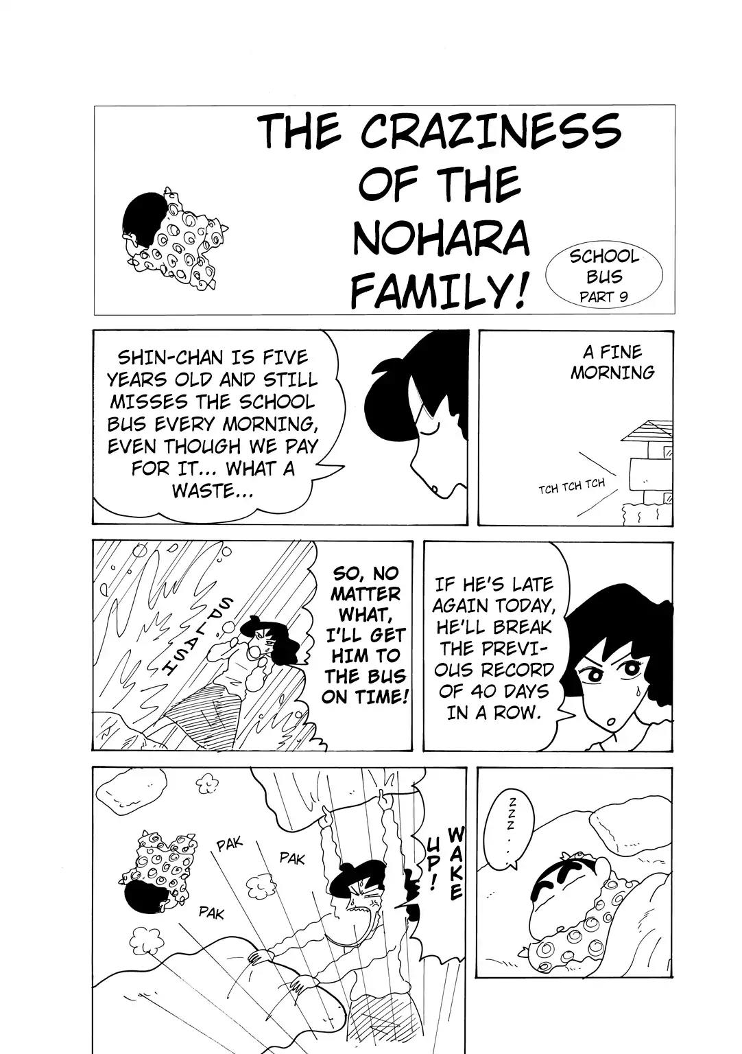 Crayon Shin-chan Chapter 14.3-9 page 2 - Vol.14 Chapter 3.9: Part 9: The Craziness Of The Nohara Family!