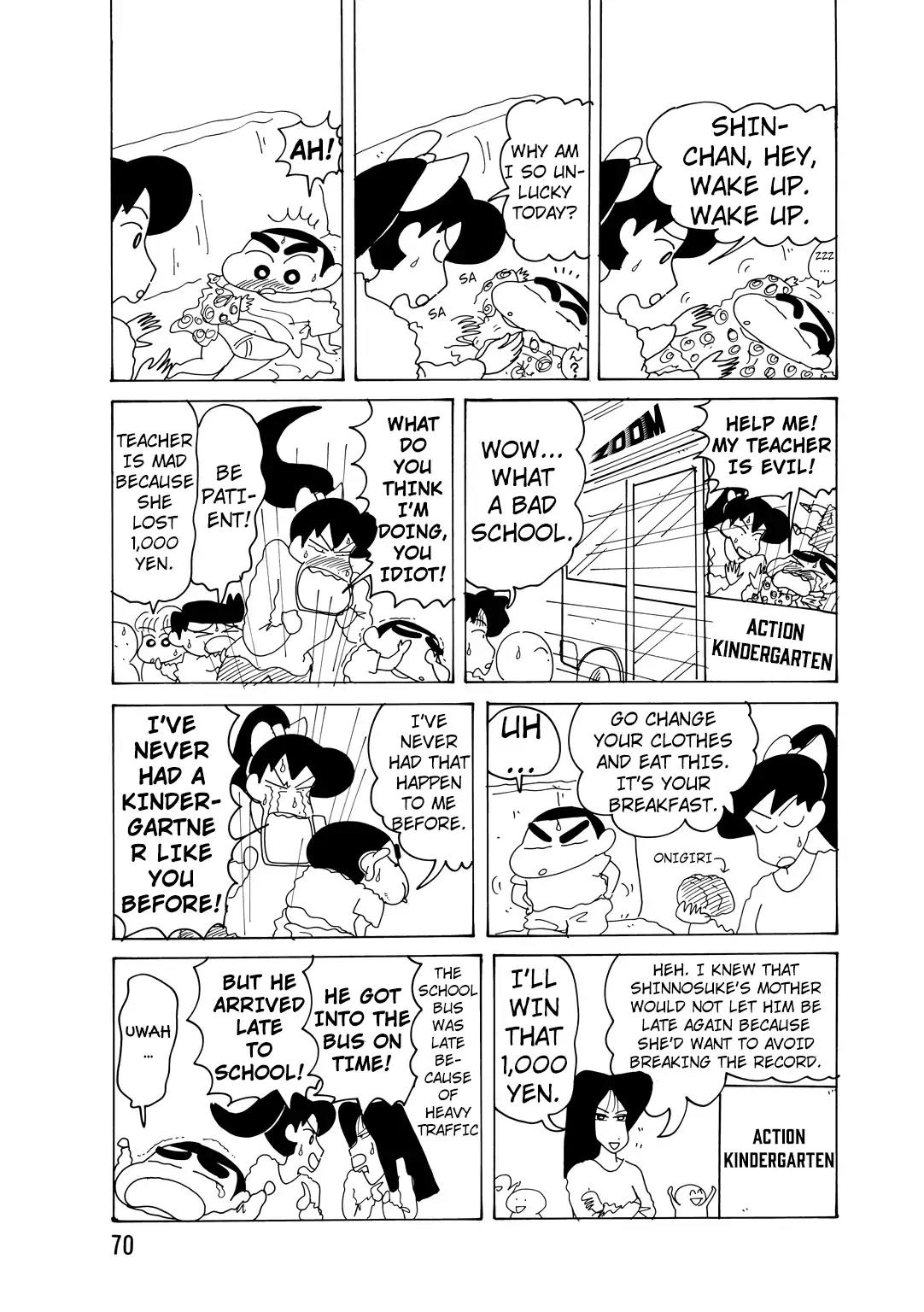 Crayon Shin-chan Chapter 14.3-9 page 4 - Vol.14 Chapter 3.9: Part 9: The Craziness Of The Nohara Family!