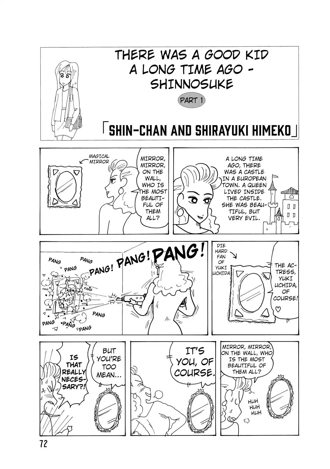 Crayon Shin-chan Chapter 14.4-1 page 3 - Vol.14 Chapter 4.1: Part 1: There Was A Good Kid A Long Time Ago - Shinnosuke