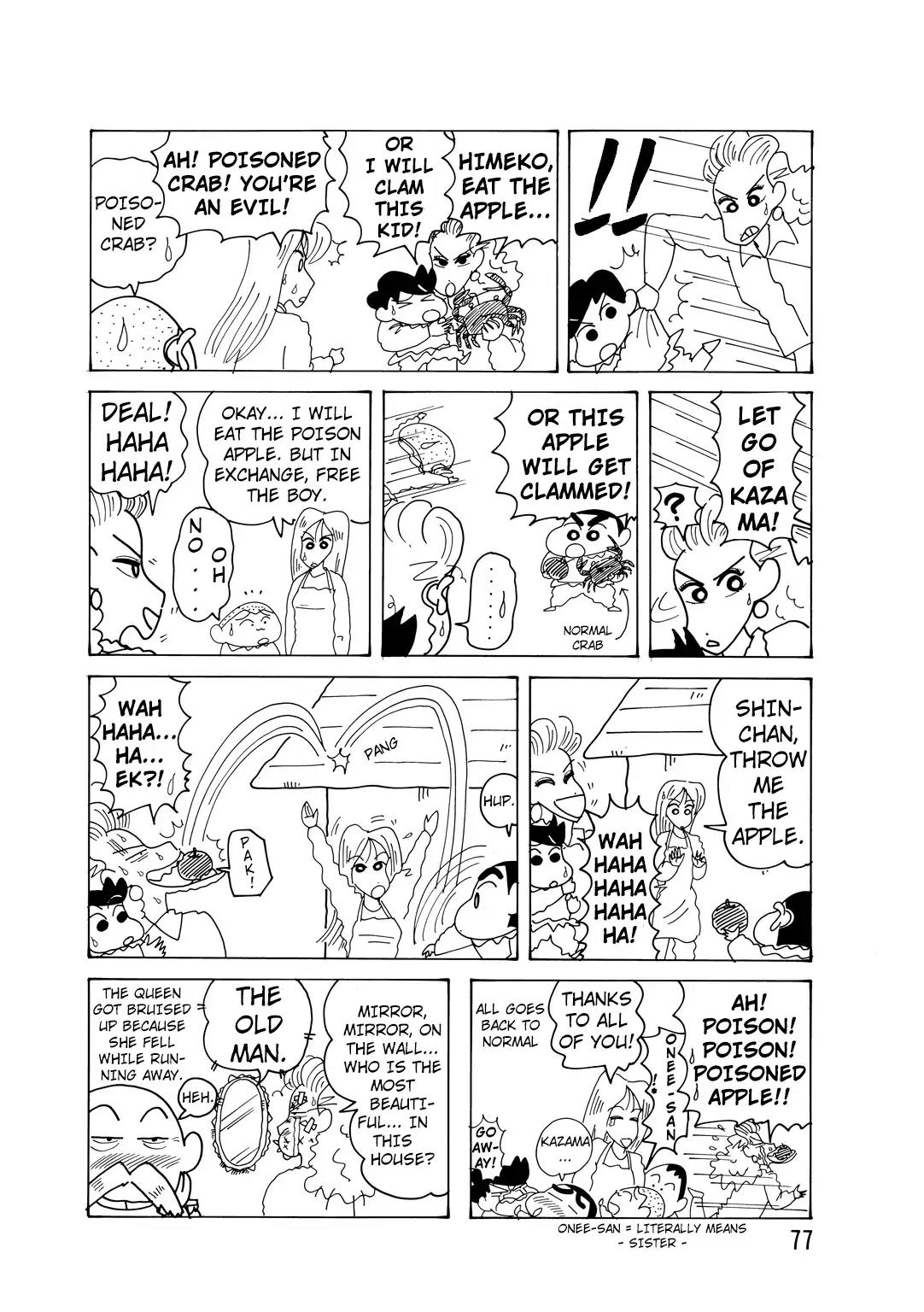 Crayon Shin-chan Chapter 14.4-1 page 8 - Vol.14 Chapter 4.1: Part 1: There Was A Good Kid A Long Time Ago - Shinnosuke
