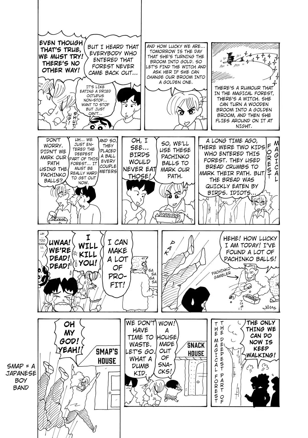 Crayon Shin-chan Chapter 14.4-2 page 3 - Vol.14 Chapter 4.2: Part 2: There Was A Good Kid A Long Time Ago - Shinnosuke
