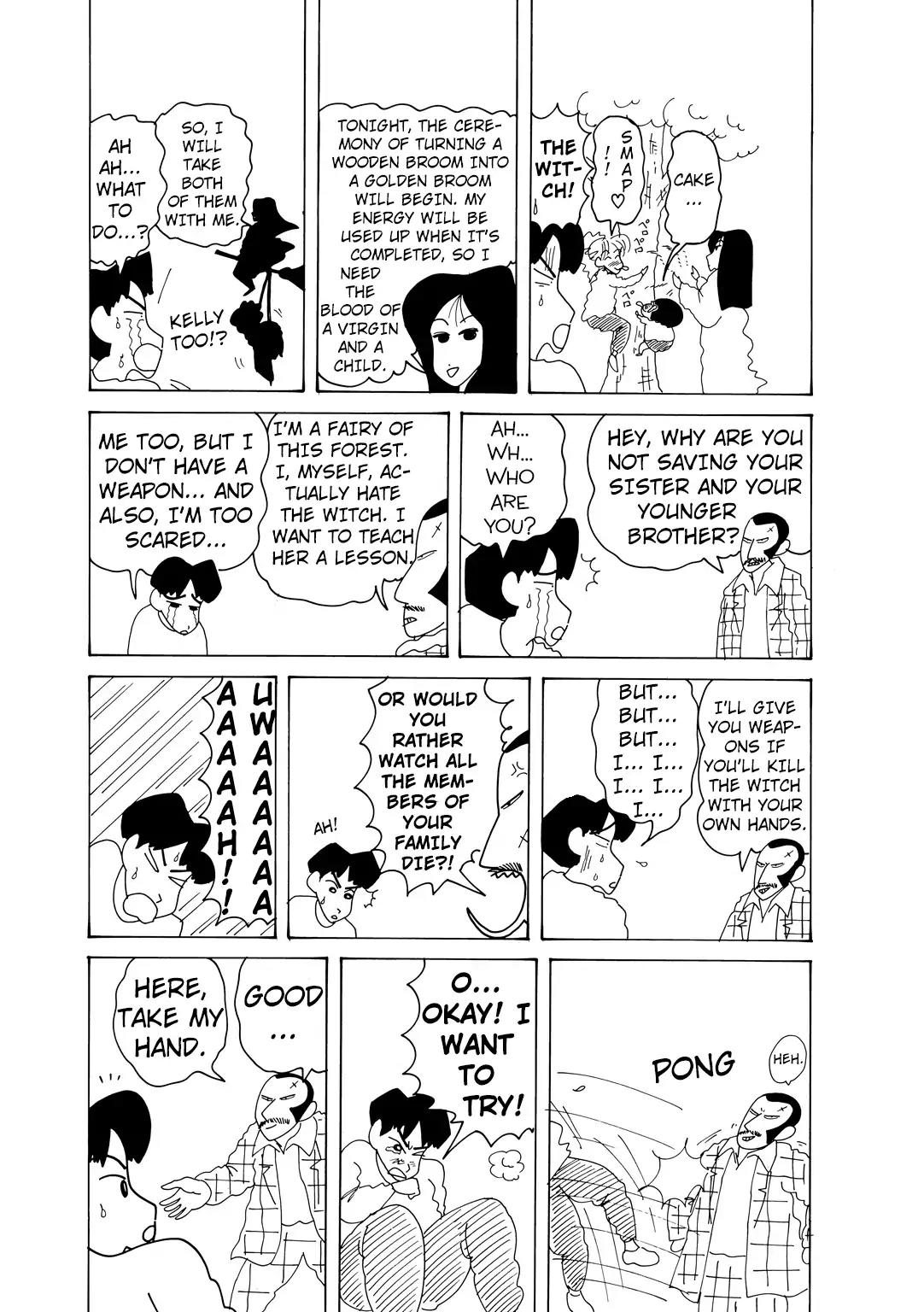 Crayon Shin-chan Chapter 14.4-2 page 4 - Vol.14 Chapter 4.2: Part 2: There Was A Good Kid A Long Time Ago - Shinnosuke
