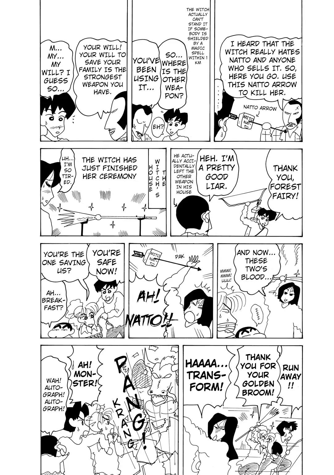 Crayon Shin-chan Chapter 14.4-2 page 5 - Vol.14 Chapter 4.2: Part 2: There Was A Good Kid A Long Time Ago - Shinnosuke