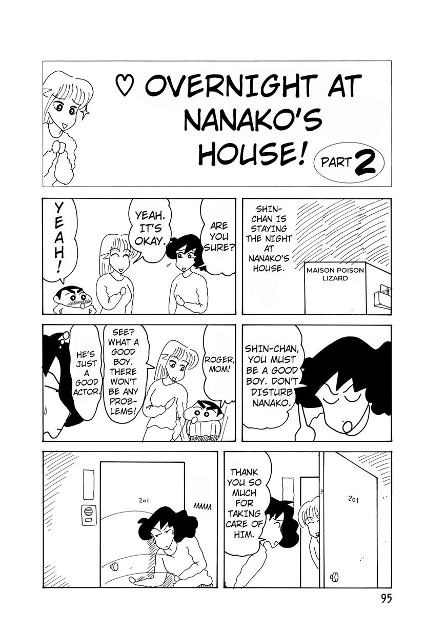 Crayon Shin-chan Chapter 14.5-2 page 2 - Vol.14 Chapter 5.2: Part 02 - Overnight At Nanako's House