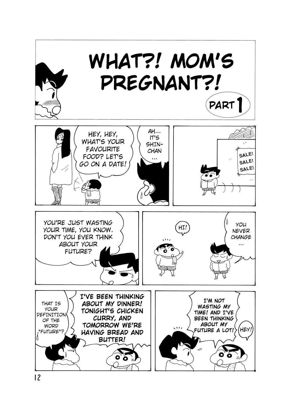 Crayon Shin-chan Chapter 15.2-1 page 3 - Vol.15 Chapter 2.1: Part 01 - What?! Mom's Pregnant?!
