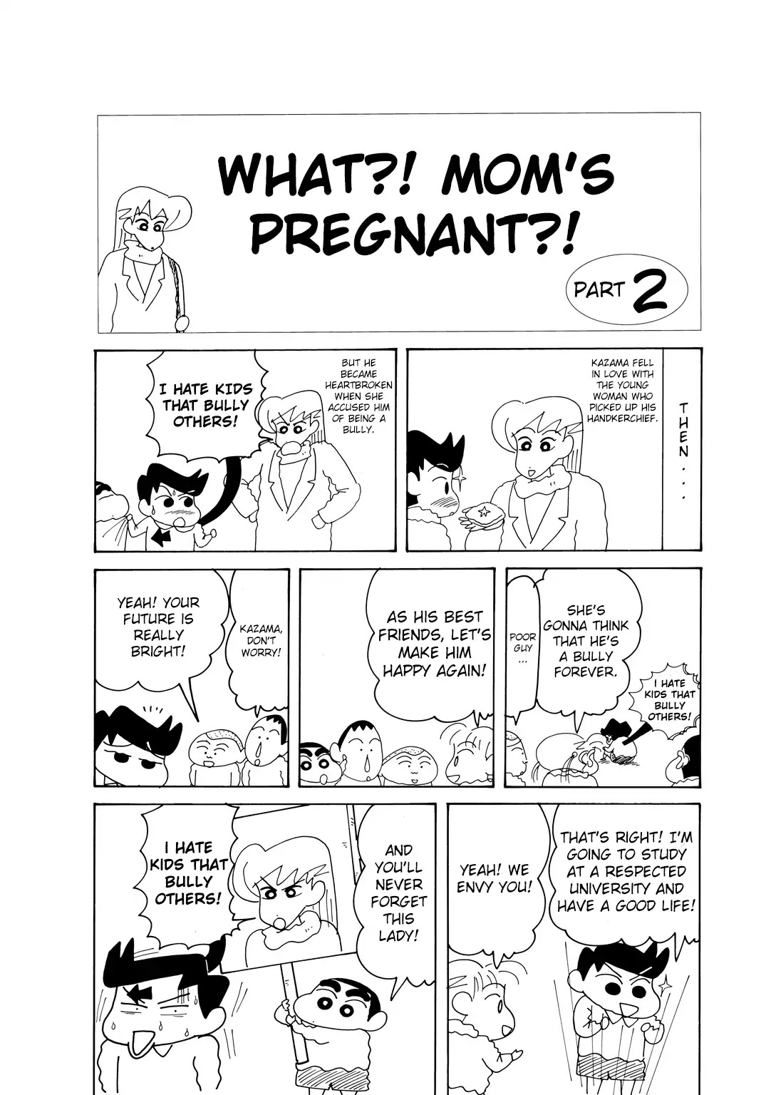 Crayon Shin-chan Chapter 15.2-2 page 2 - Vol.15 Chapter 2.2: Part 02 - What?! Mom's Pregnant?!