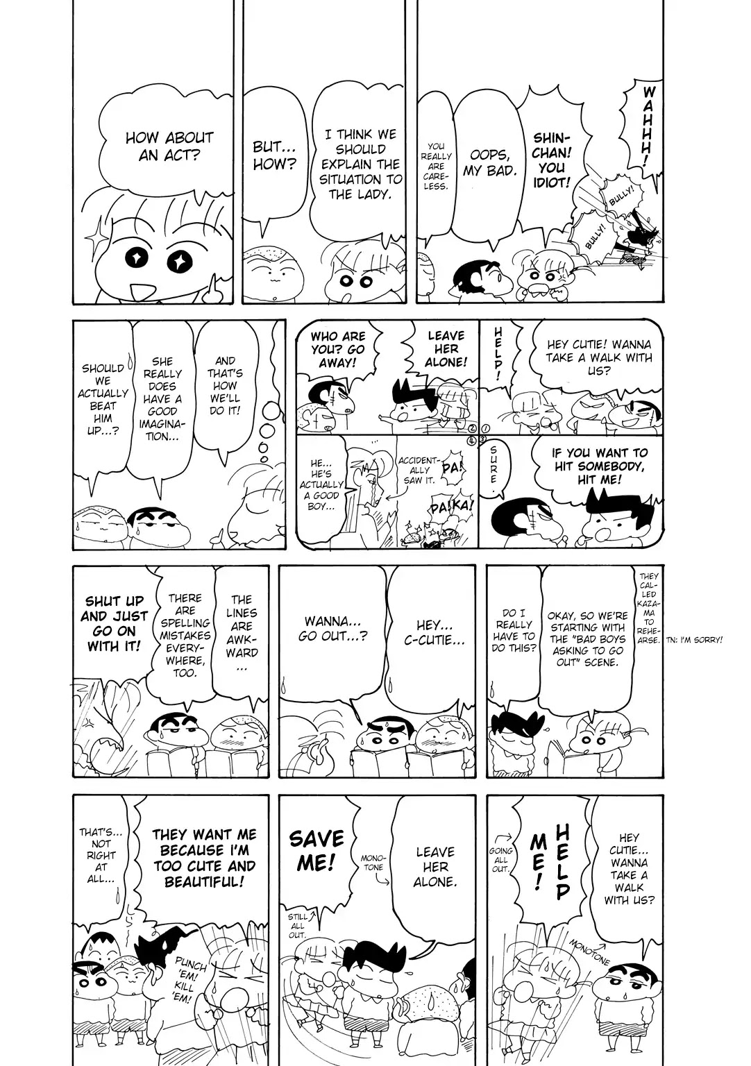 Crayon Shin-chan Chapter 15.2-2 page 3 - Vol.15 Chapter 2.2: Part 02 - What?! Mom's Pregnant?!