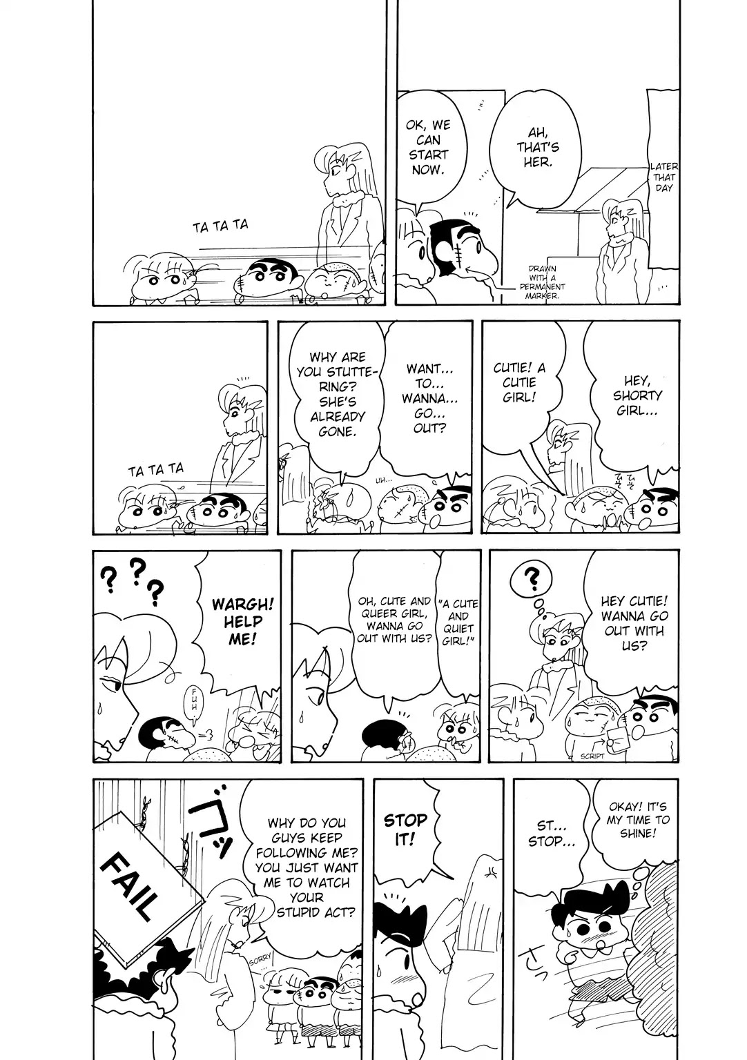 Crayon Shin-chan Chapter 15.2-2 page 4 - Vol.15 Chapter 2.2: Part 02 - What?! Mom's Pregnant?!
