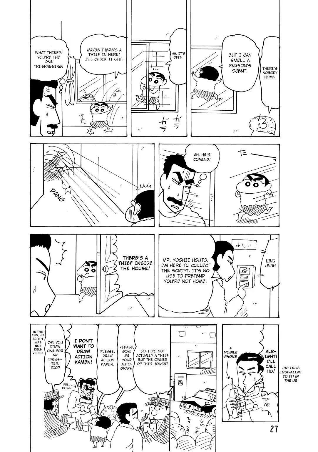 Crayon Shin-chan Chapter 15.2-4 page 5 - Vol.15 Chapter 2.4: Part 04 - What?! Mom's Pregnant?!