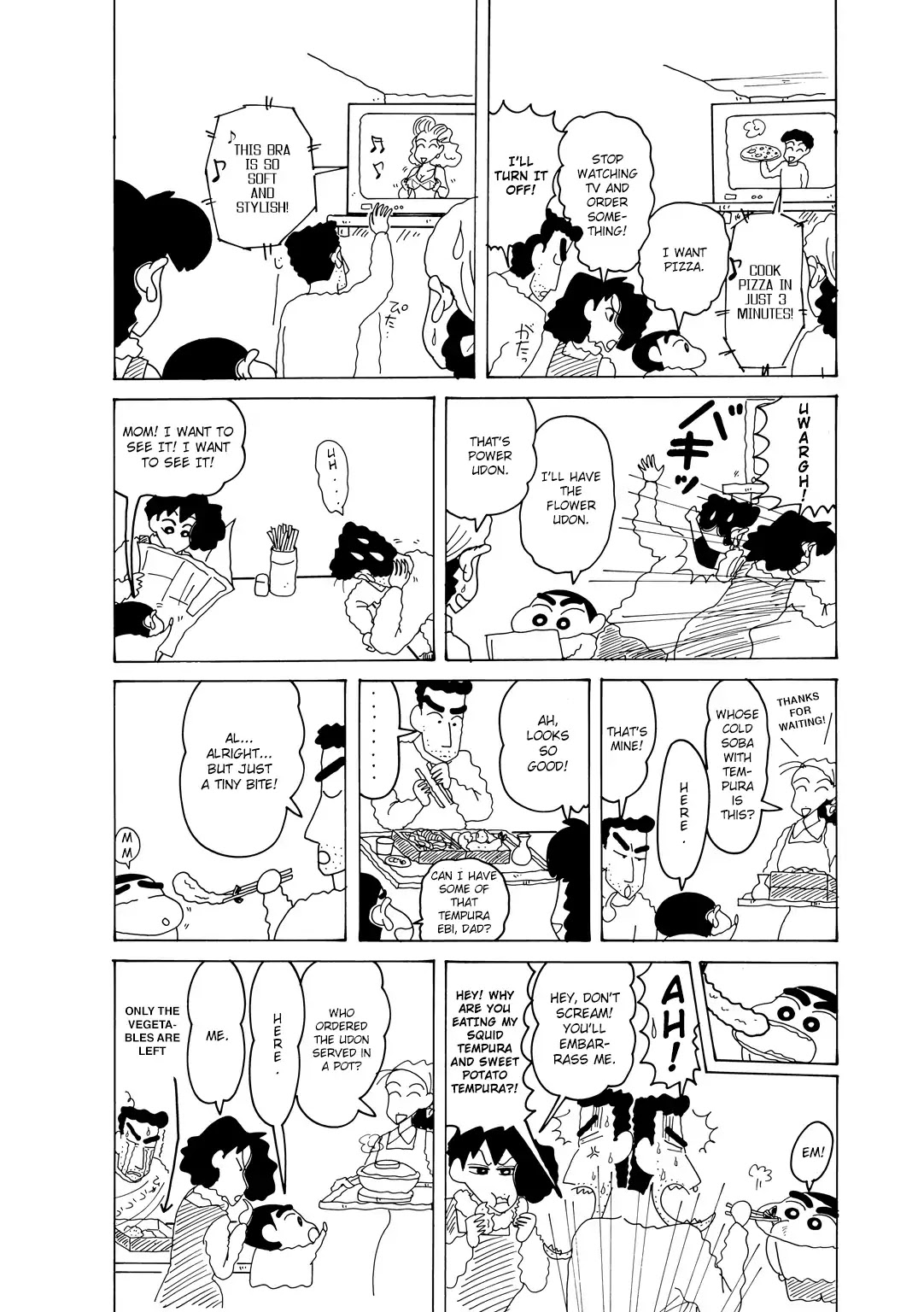 Crayon Shin-chan Chapter 15.2-6 page 4 - Vol.15 Chapter 2.6: Part 06 - What?! Mom's Pregnant?!