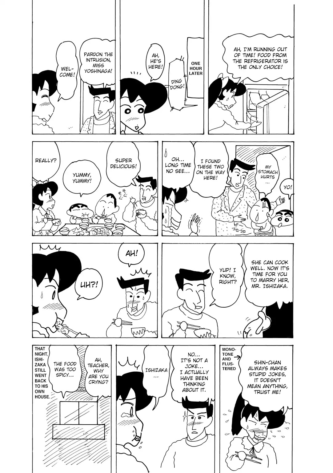 Crayon Shin-chan Chapter 15.4-3 page 5 - Vol.15 Chapter 4.3: Part 03 - A Love Story Between Two Lonely Teachers!