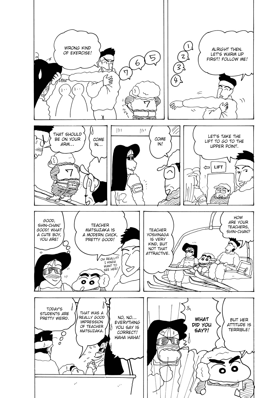 Crayon Shin-chan Chapter 15.4-4 page 4 - Vol.15 Chapter 4.4: Part 04 - A Love Story Between Two Lonely Teachers!