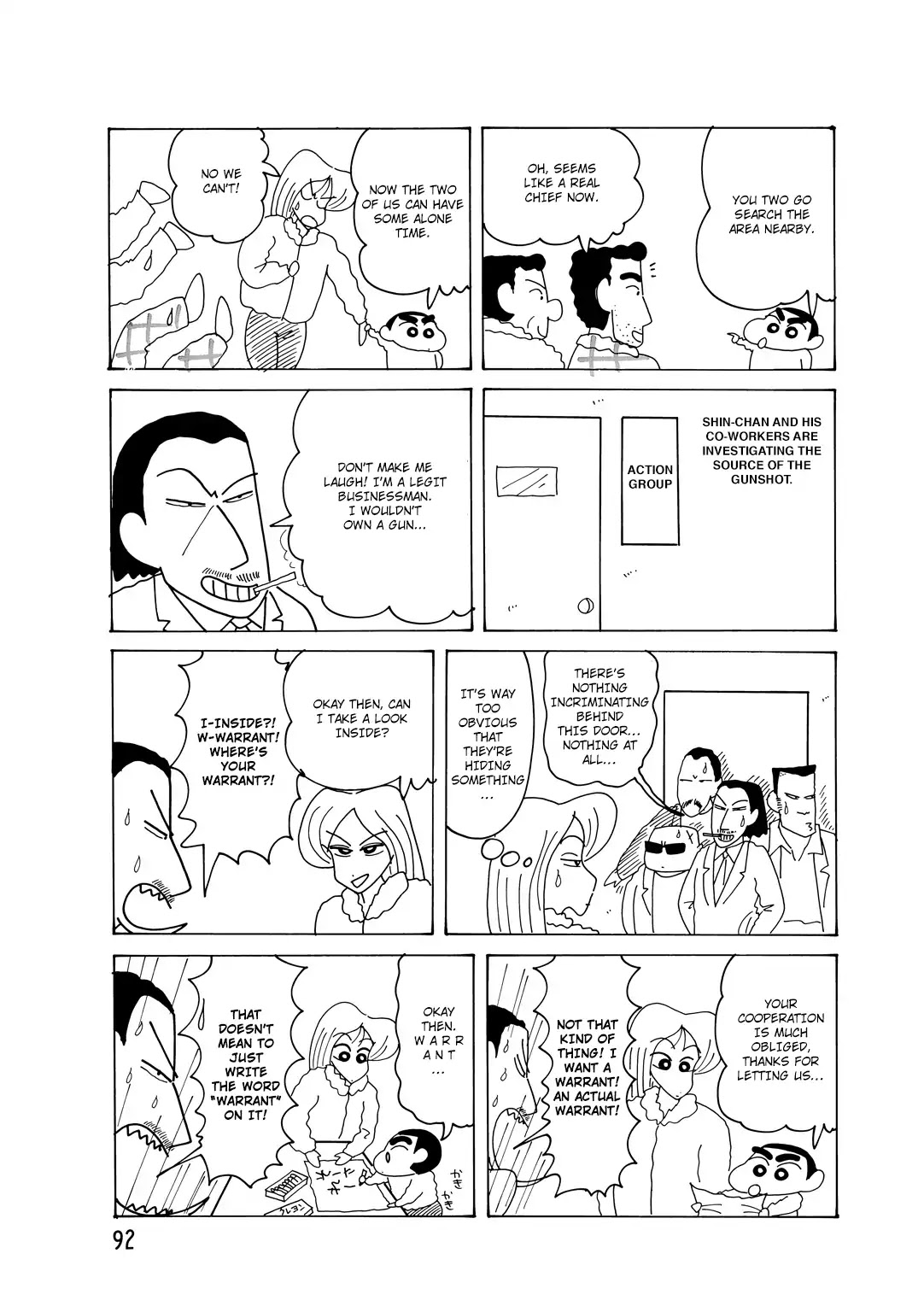 Crayon Shin-chan Chapter 15.5-3 page 4 - Vol.15 Chapter 5.3: Part 03 - Complicated Cases! Detective Nohara's Diary