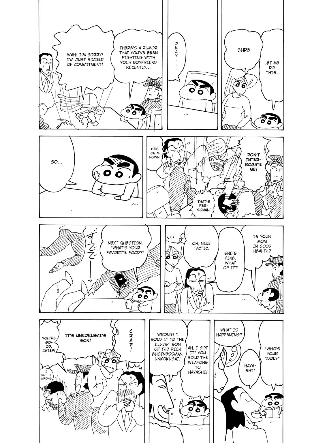 Crayon Shin-chan Chapter 15.5-3 page 6 - Vol.15 Chapter 5.3: Part 03 - Complicated Cases! Detective Nohara's Diary