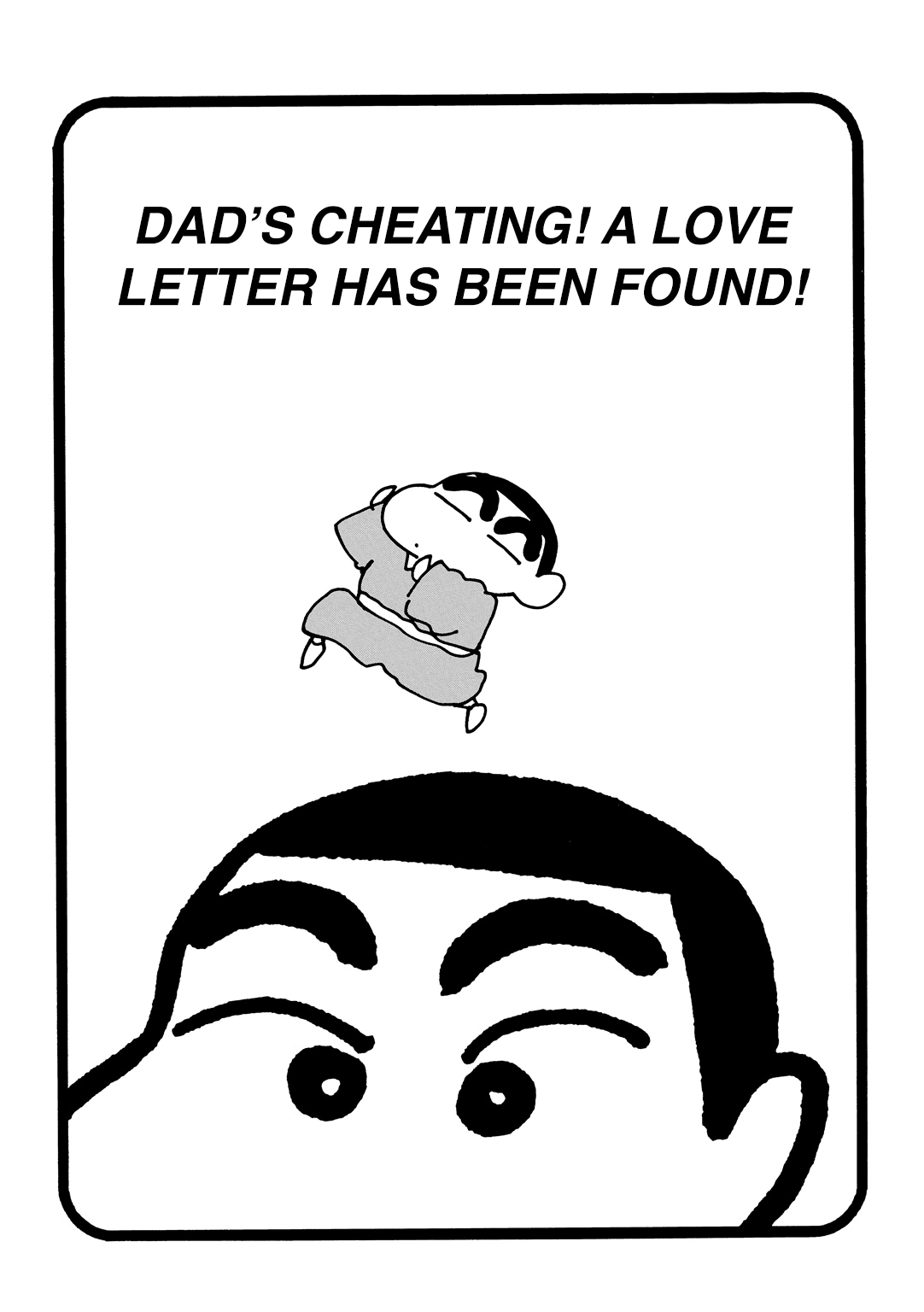 Crayon Shin-chan Chapter 15.6-1 page 2 - Vol.15 Chapter 6.1: Part 01: Dad's Cheating! A Love Letter Has Been Found