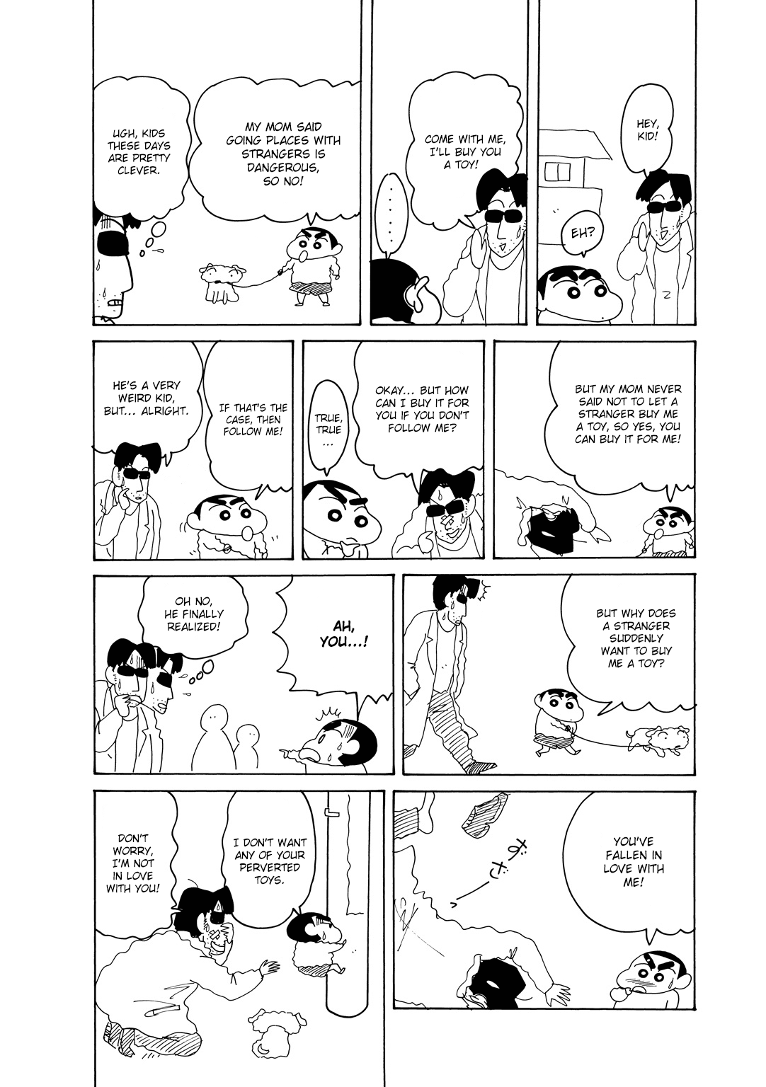 Crayon Shin-chan Chapter 15.6-3 page 4 - Vol.15 Chapter 6.3: Part 03: Dad's Cheating! A Love Letter Has Been Found