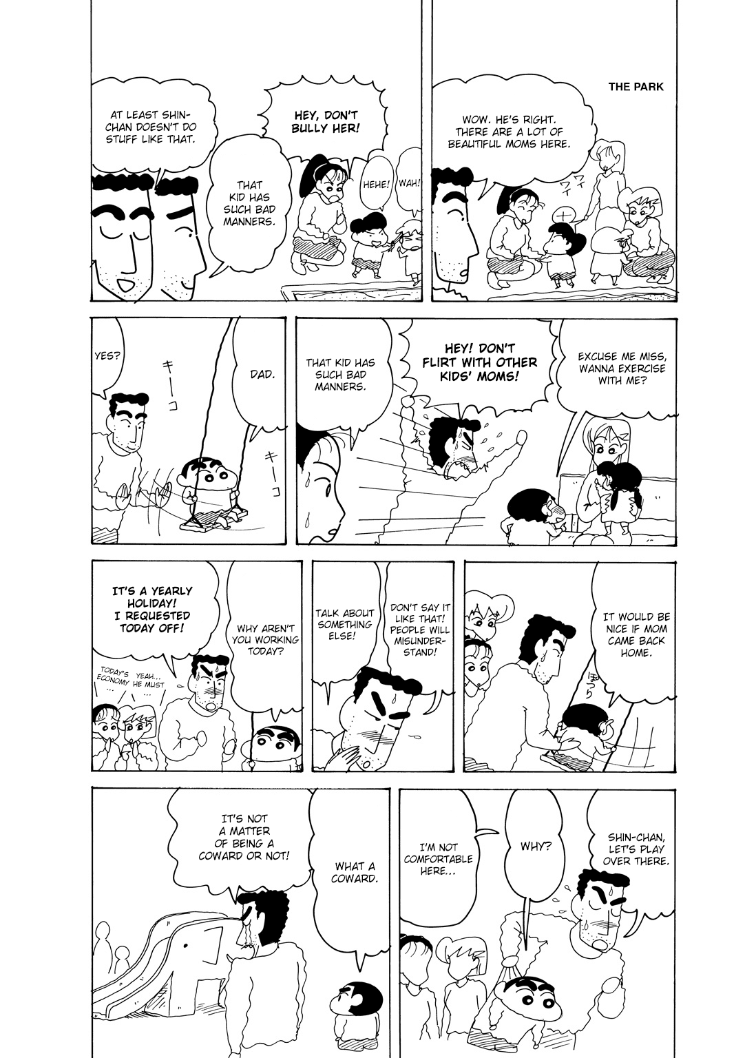 Crayon Shin-chan Chapter 15.6-4 page 4 - Vol.15 Chapter 6.4: Part 04: Dad's Cheating! A Love Letter Has Been Found