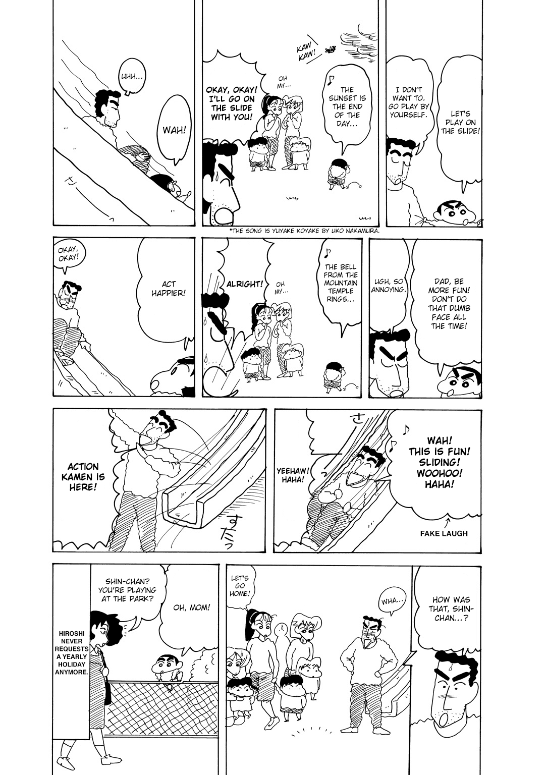 Crayon Shin-chan Chapter 15.6-4 page 5 - Vol.15 Chapter 6.4: Part 04: Dad's Cheating! A Love Letter Has Been Found