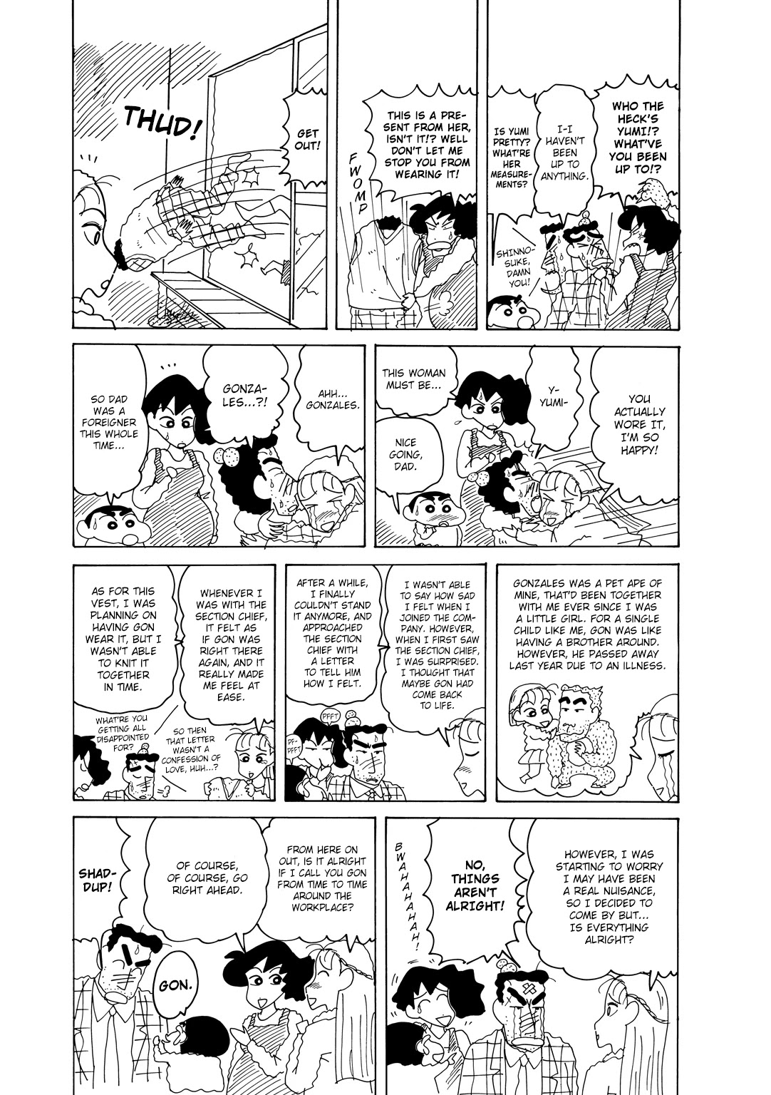 Crayon Shin-chan Chapter 15.6-6 page 5 - Vol.15 Chapter 6.6: Part 06: Dad's Cheating! A Love Letter Has Been Found