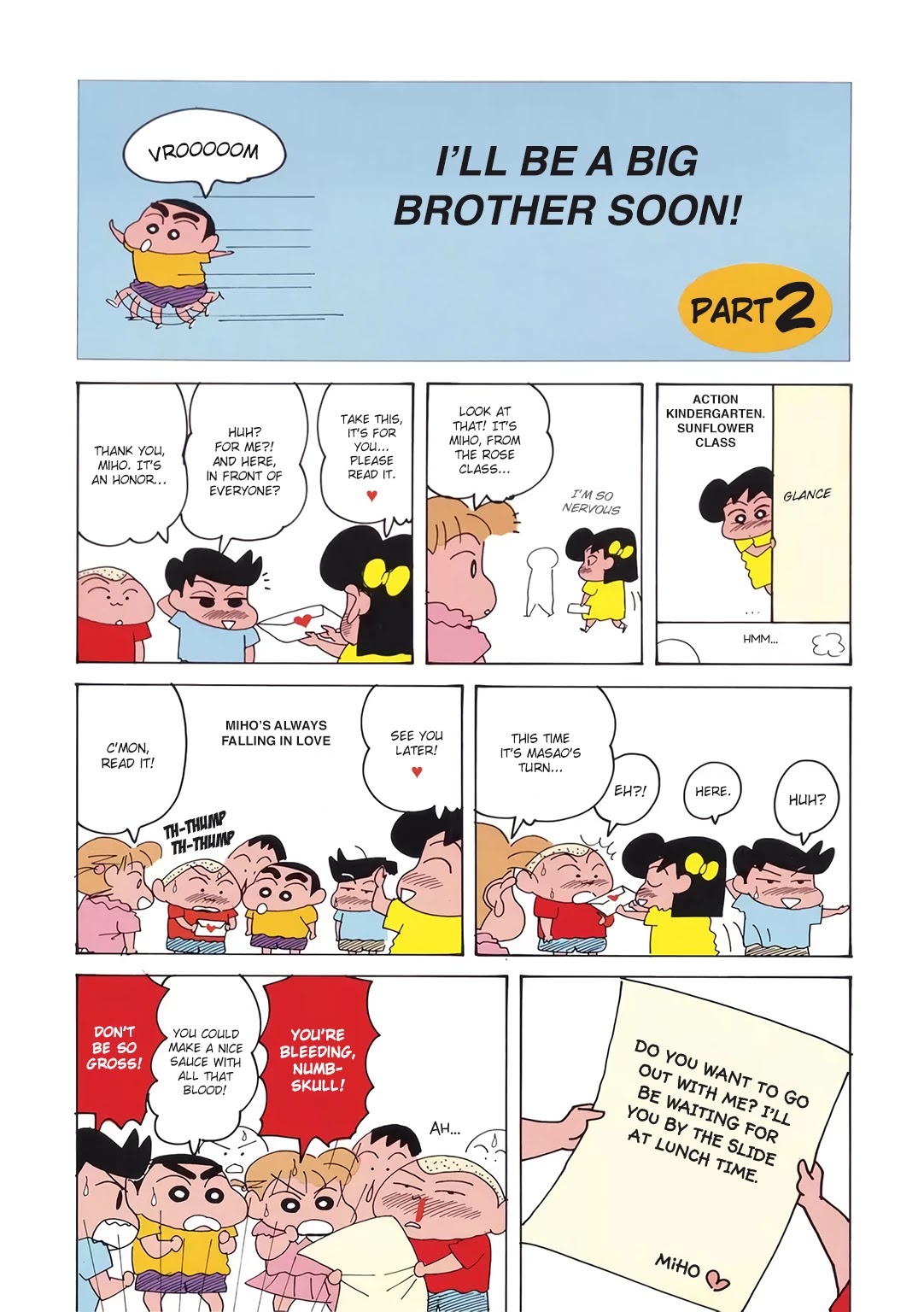 Crayon Shin-chan Chapter 16.1-2 page 2 - Vol.16 Chapter 1.2: Part 02: I'll Be A Big Brother Soon!