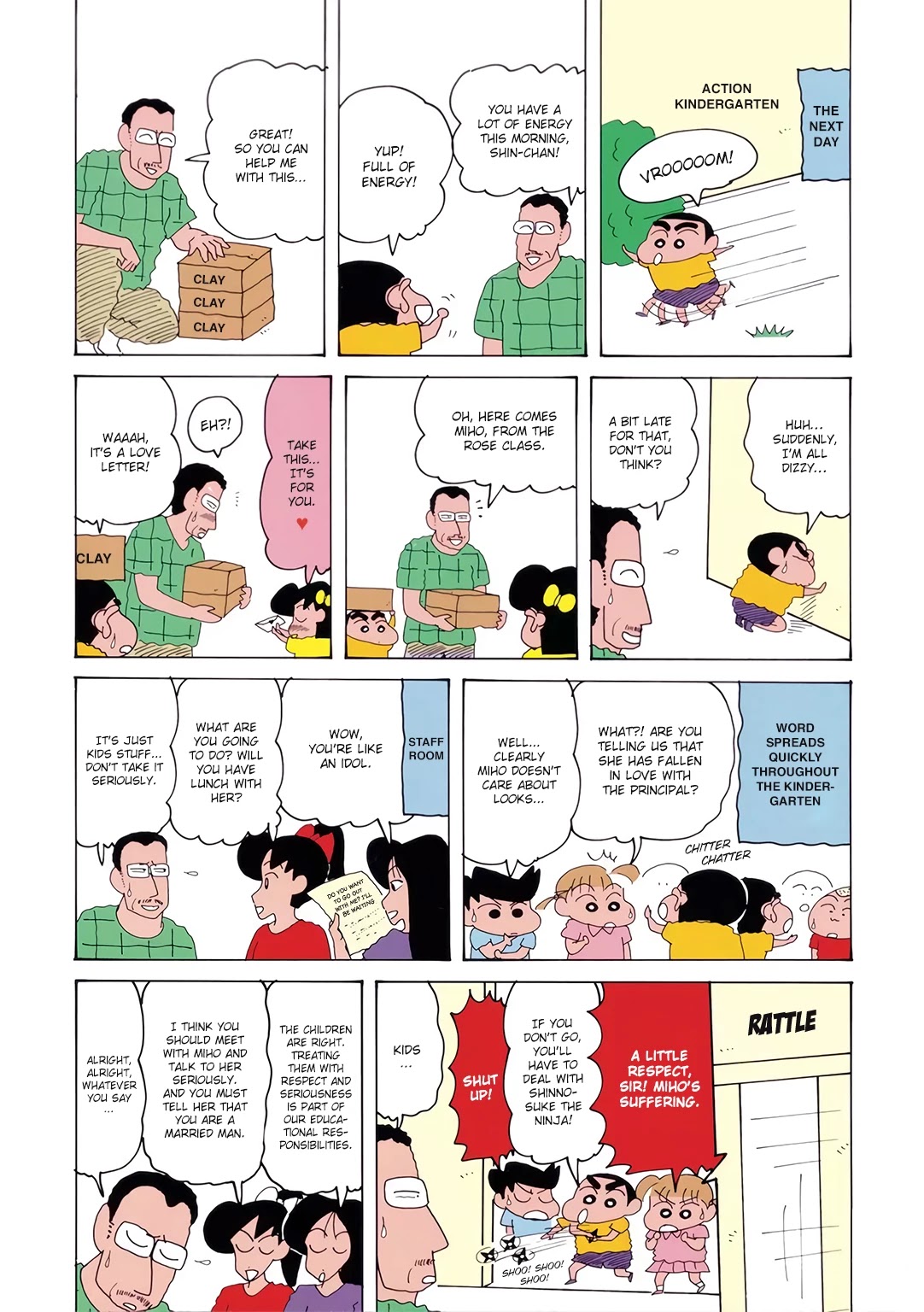 Crayon Shin-chan Chapter 16.1-2 page 4 - Vol.16 Chapter 1.2: Part 02: I'll Be A Big Brother Soon!