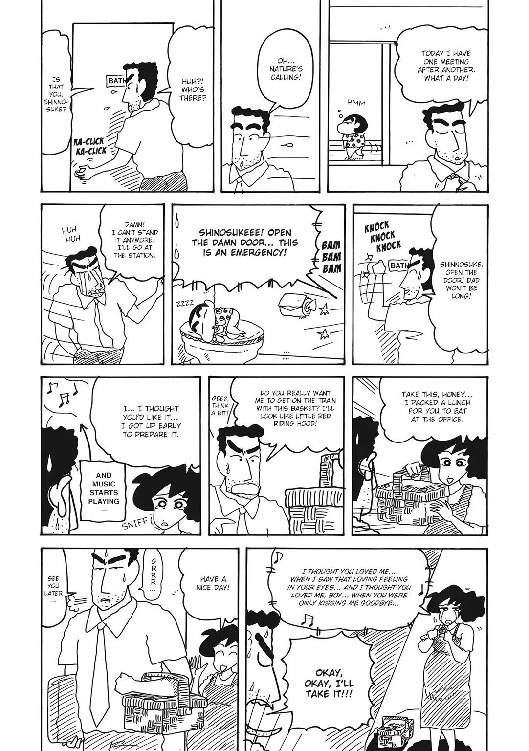 Crayon Shin-chan Chapter 16.1-5 page 3 - Vol.16 Chapter 1.5: Part 05: I'll Be A Big Brother Soon!