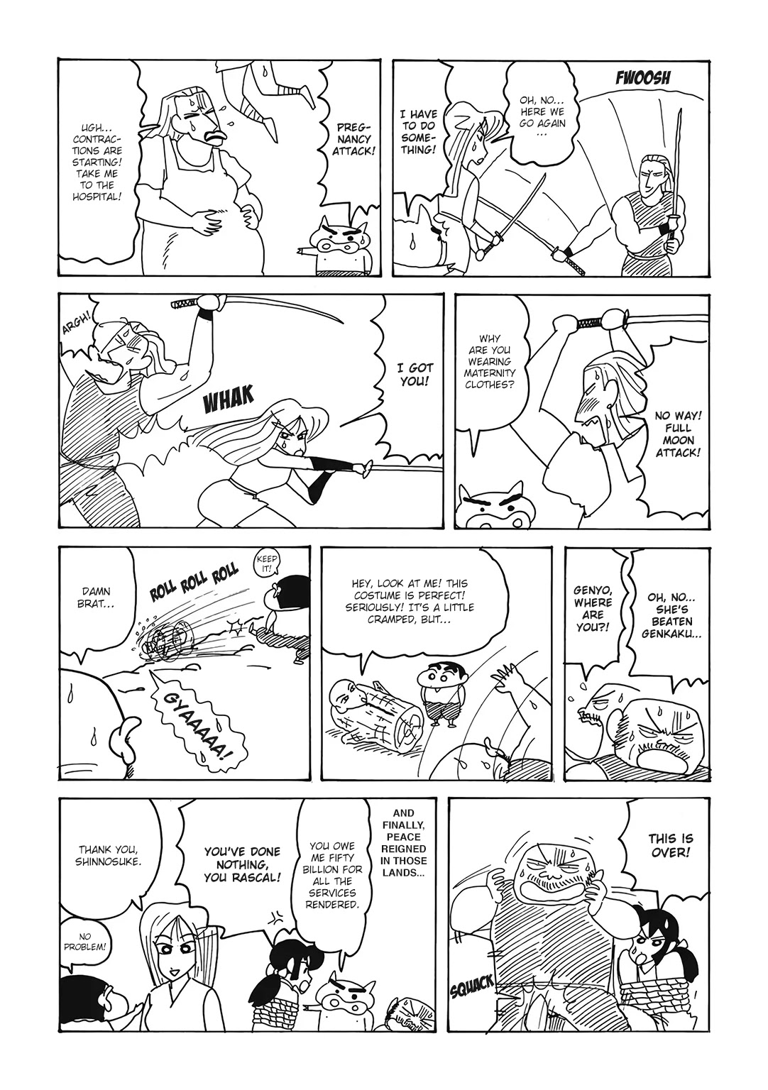 Crayon Shin-chan Chapter 16.2-2 page 7 - Vol.16 Chapter 2.2: Part 02 - Our Hero Strikes Back! [The Adventures of Buriburizaemon]