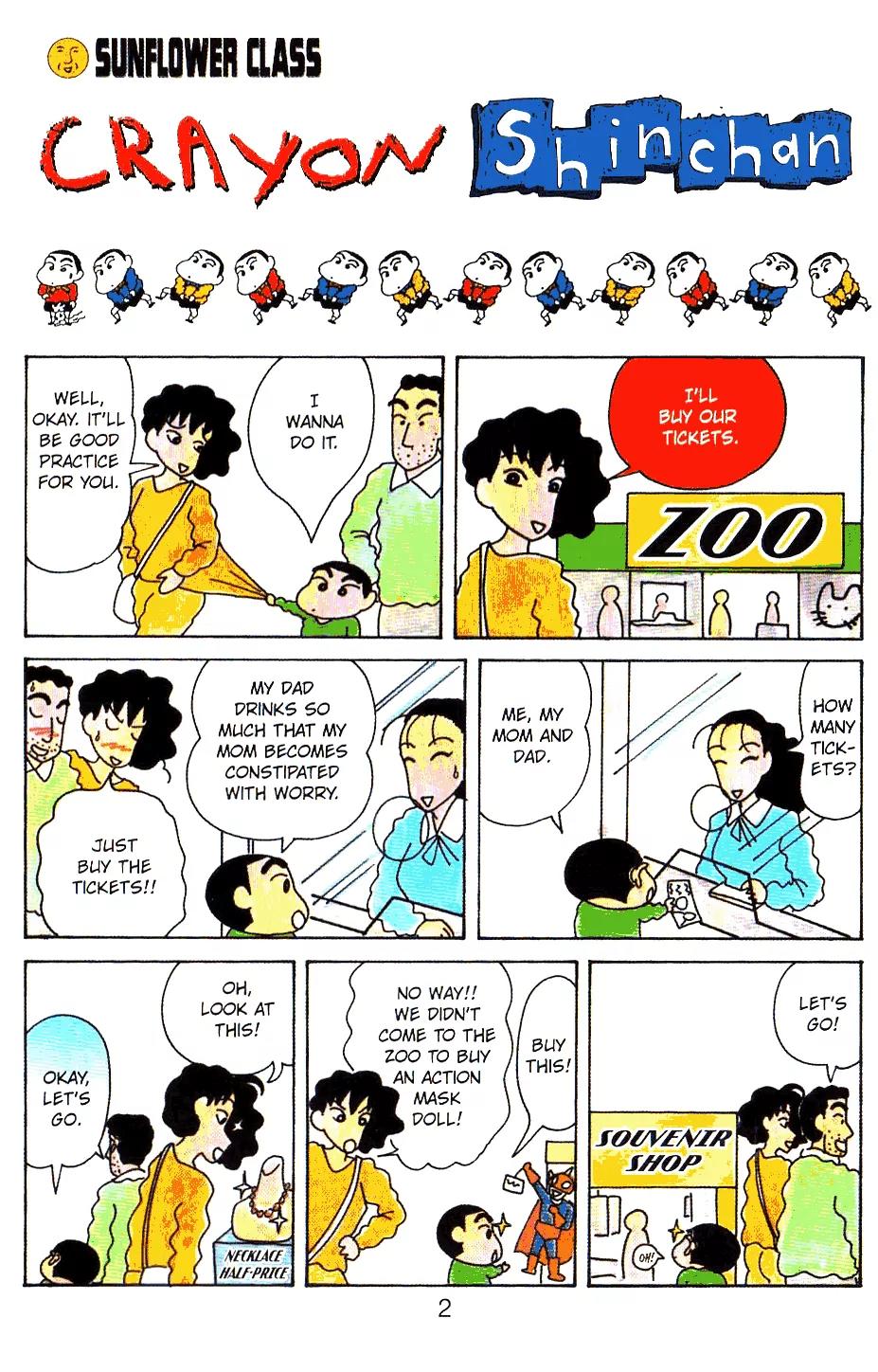 Crayon Shin-chan Chapter 5.0 page 4 - Vol.5 Chapter 0