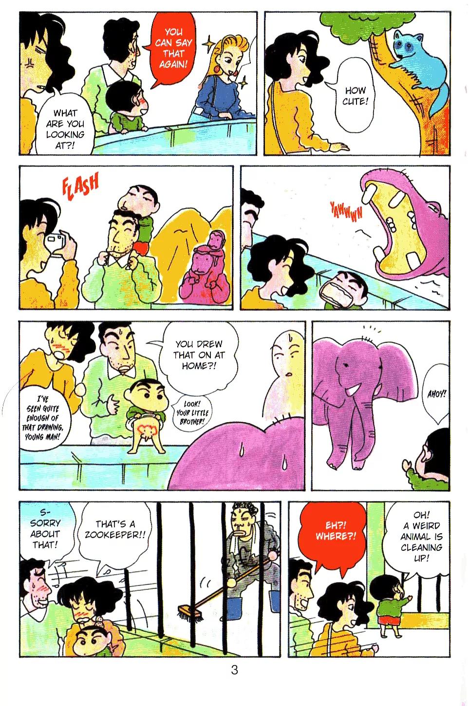 Crayon Shin-chan Chapter 5.0 page 5 - Vol.5 Chapter 0