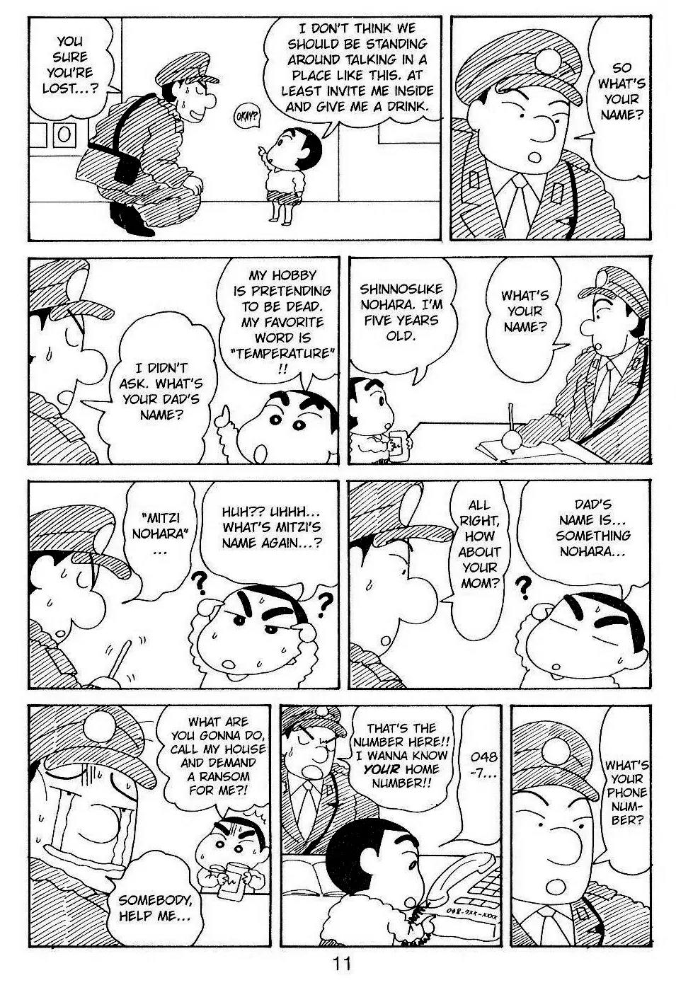 Crayon Shin-chan Chapter 5.1-5 page 3 - Vol.5 Chapter 1 - 5 Part 1: I'm a Kinderganten Superhero!