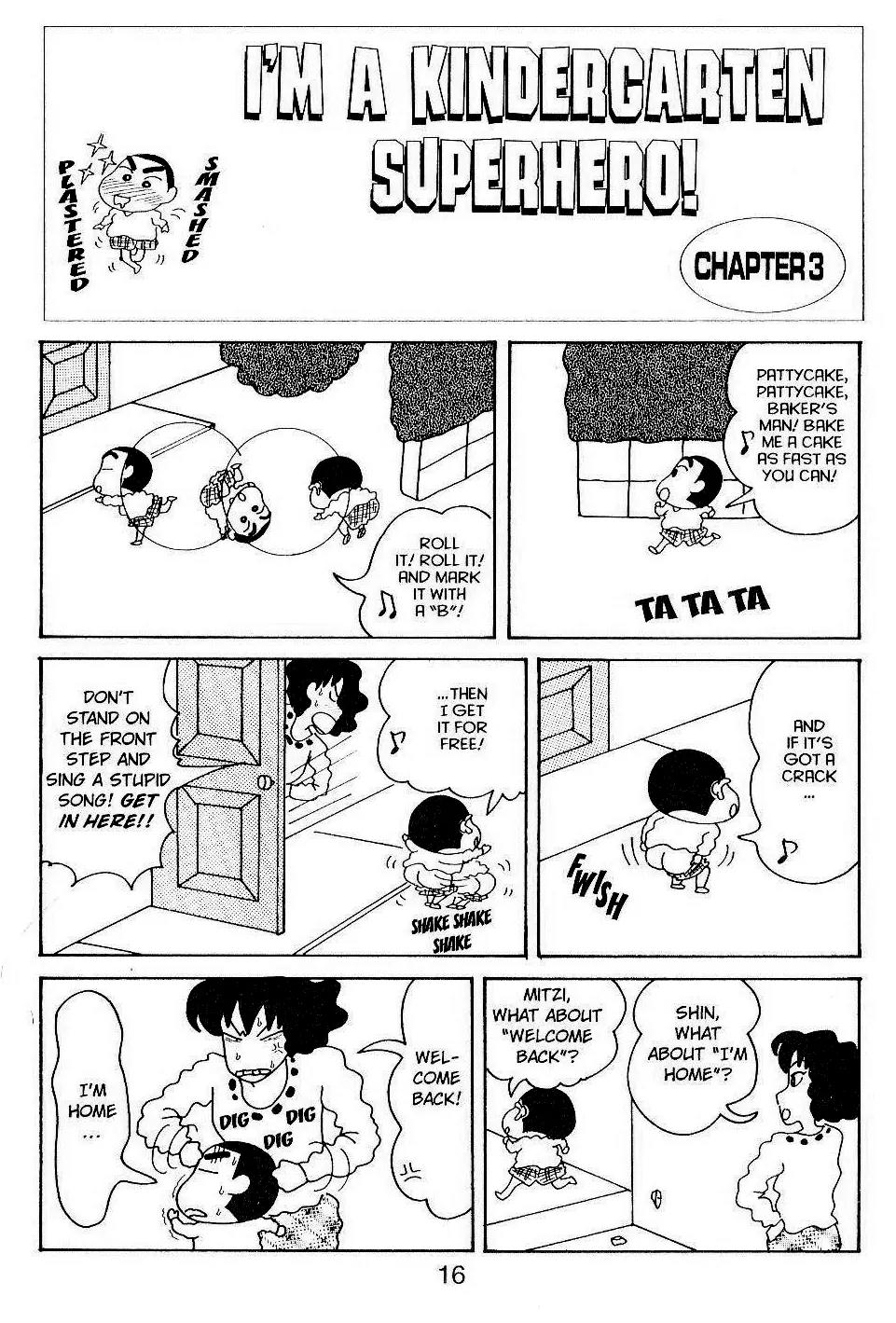 Crayon Shin-chan Chapter 5.1-5 page 8 - Vol.5 Chapter 1 - 5 Part 1: I'm a Kinderganten Superhero!