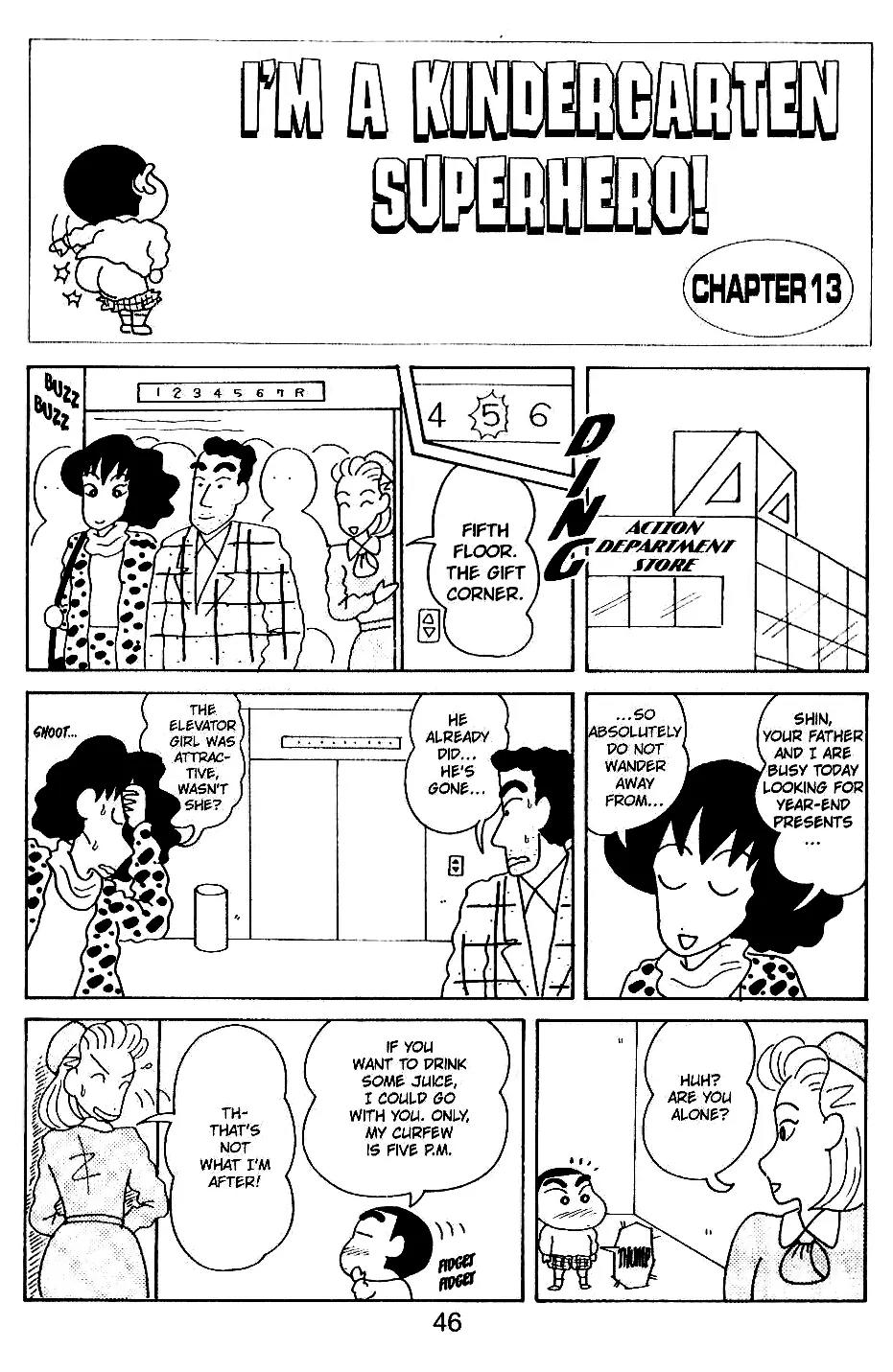 Crayon Shin-chan Chapter 5.11-13-1 page 7 - Vol.5 Chapter 11 - 13 Part 1: I'm a Kindergarten Superhero!