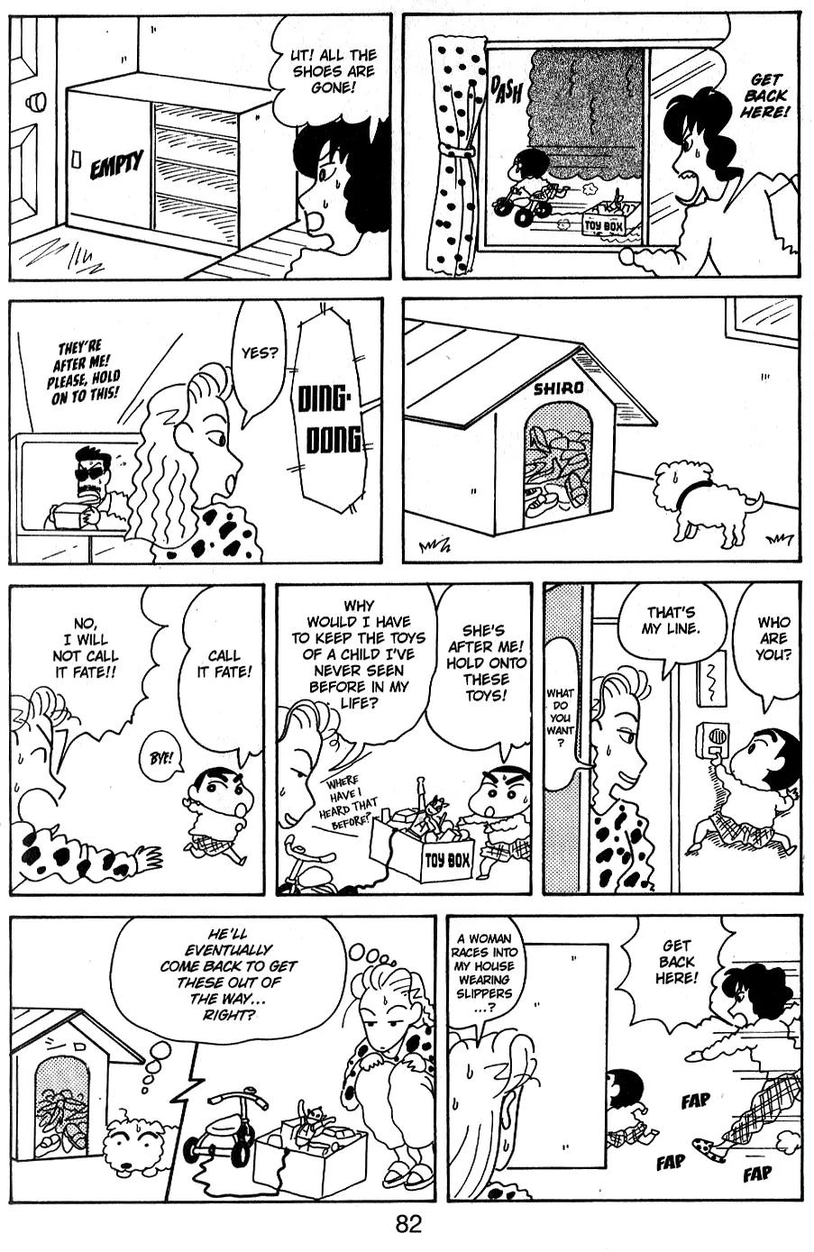 Crayon Shin-chan Chapter 5.11-13-2 page 2 - Vol.5 Chapter 11 - 13 Part 2: Shin and Mon's book of rules..?!
