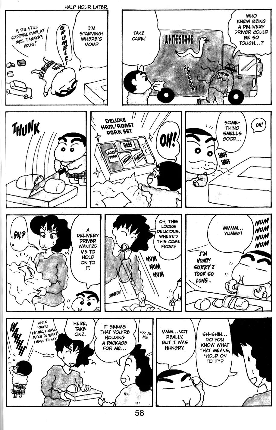 Crayon Shin-chan Chapter 5.11-5-2 page 10 - Vol.5 Chapter 1 - 5 Part 2: Shin and Mon's book of rules..?!