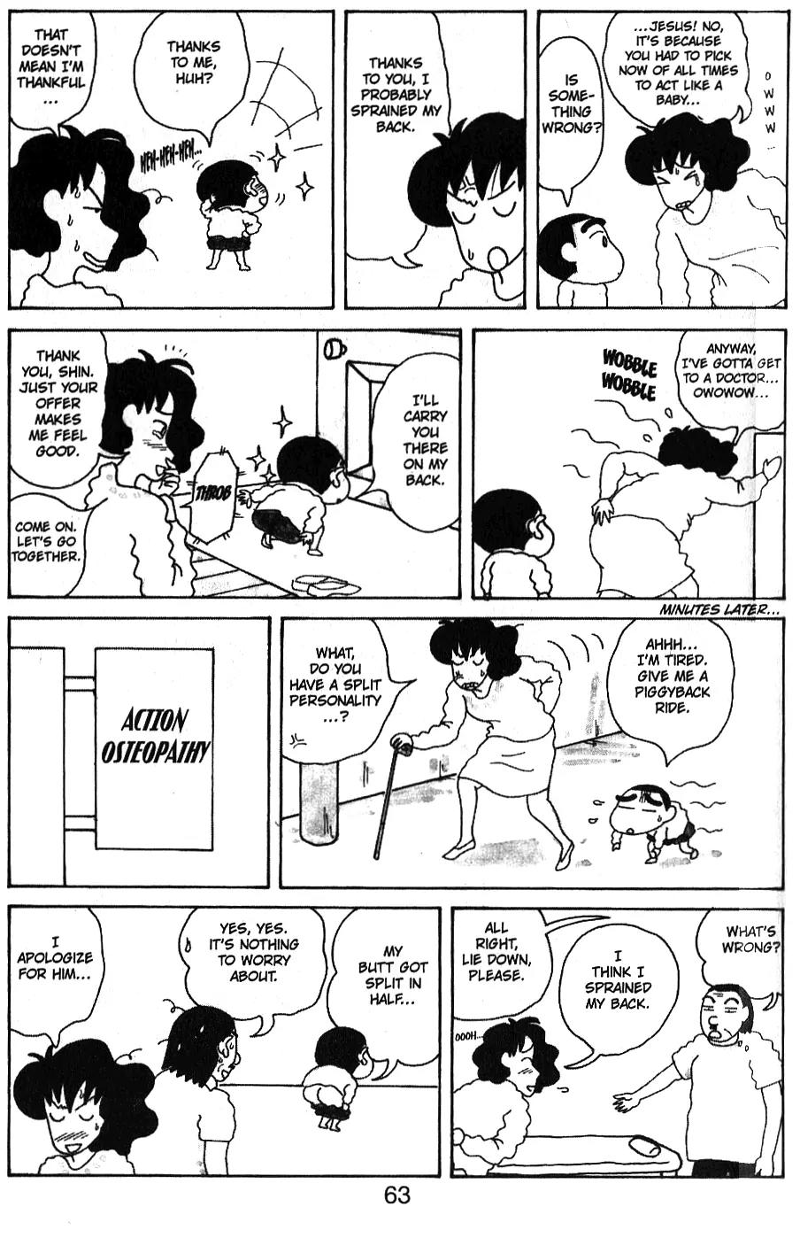 Crayon Shin-chan Chapter 5.11-5-2 page 15 - Vol.5 Chapter 1 - 5 Part 2: Shin and Mon's book of rules..?!