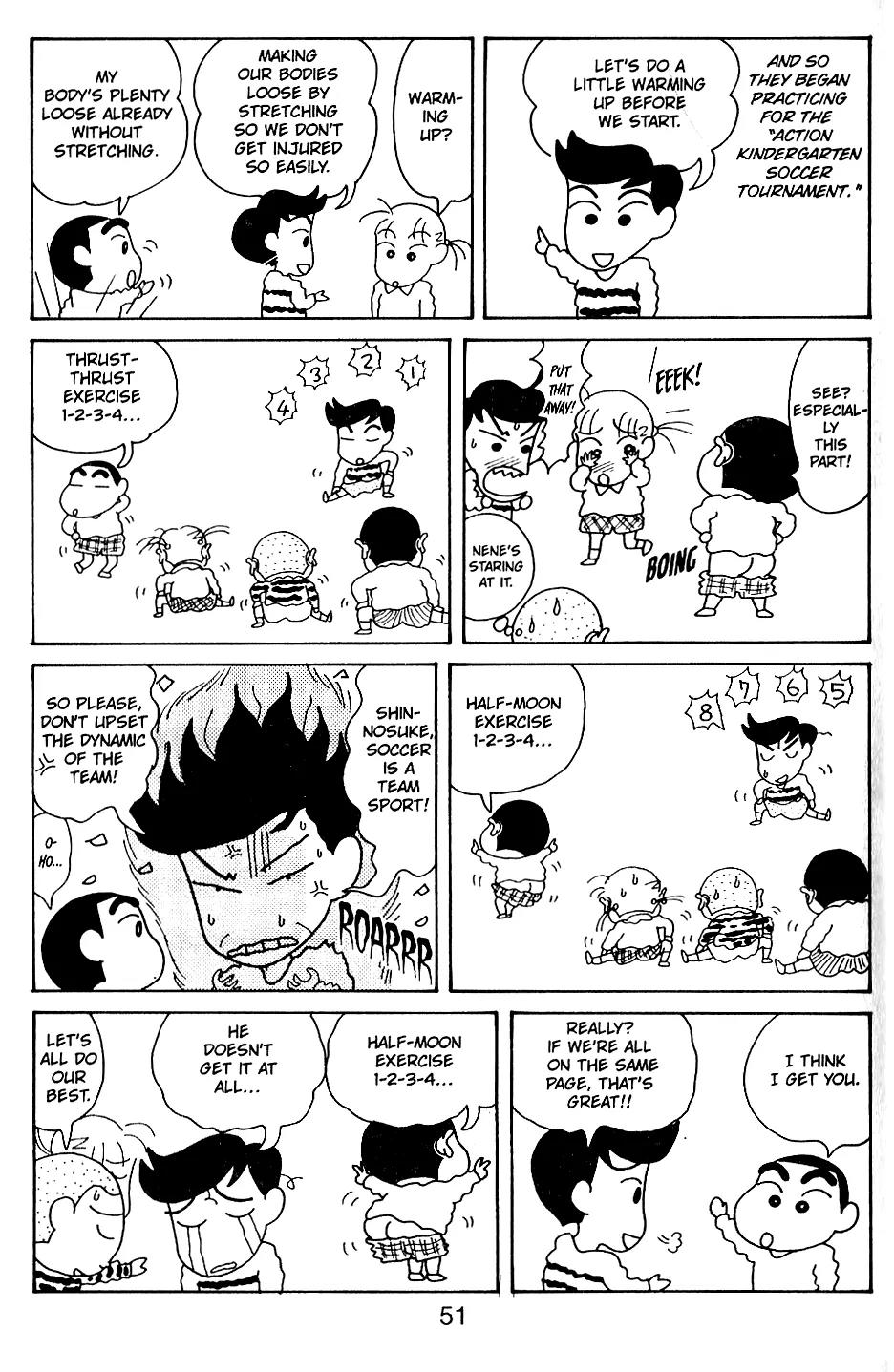 Crayon Shin-chan Chapter 5.11-5-2 page 3 - Vol.5 Chapter 1 - 5 Part 2: Shin and Mon's book of rules..?!