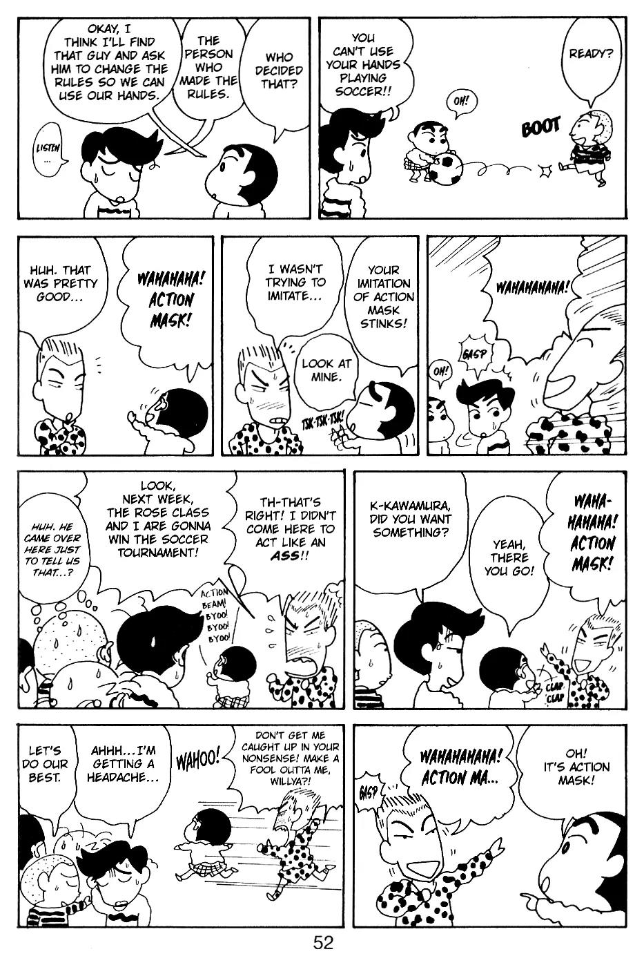 Crayon Shin-chan Chapter 5.11-5-2 page 4 - Vol.5 Chapter 1 - 5 Part 2: Shin and Mon's book of rules..?!