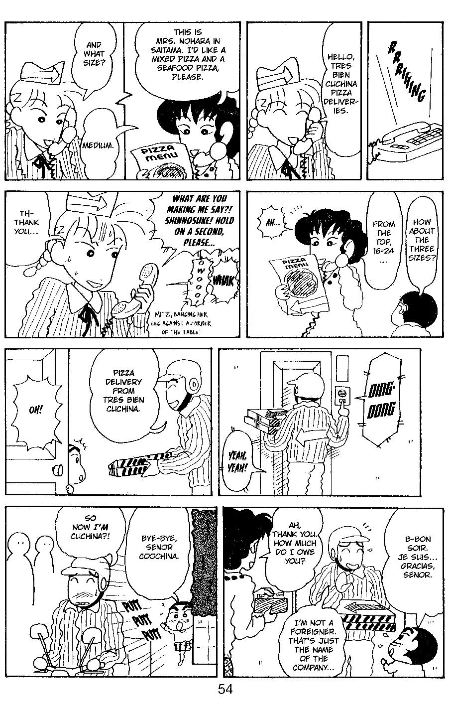 Crayon Shin-chan Chapter 5.11-5-2 page 6 - Vol.5 Chapter 1 - 5 Part 2: Shin and Mon's book of rules..?!