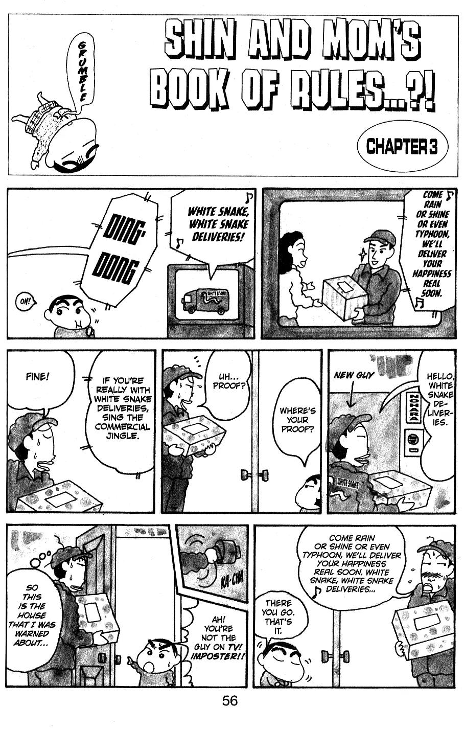 Crayon Shin-chan Chapter 5.11-5-2 page 8 - Vol.5 Chapter 1 - 5 Part 2: Shin and Mon's book of rules..?!