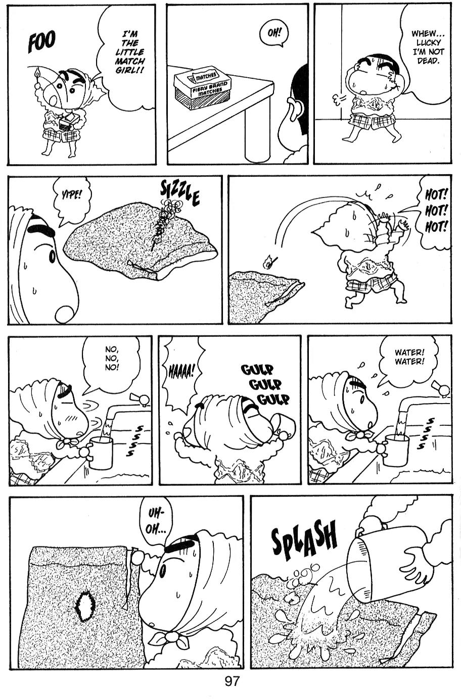 Crayon Shin-chan Chapter 5.11-5-3 page 9 - Vol.5 Chapter 1 - 5 Part 3: Shin and Mon's Big Dumb Day