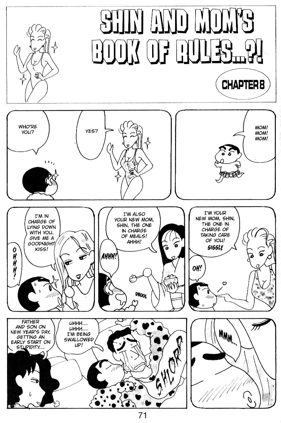 Crayon Shin-chan Chapter 5.11-6-2 page 6 - Vol.5 Chapter 6 - 10 Part 2: Shin and Mon's book of rules..?!