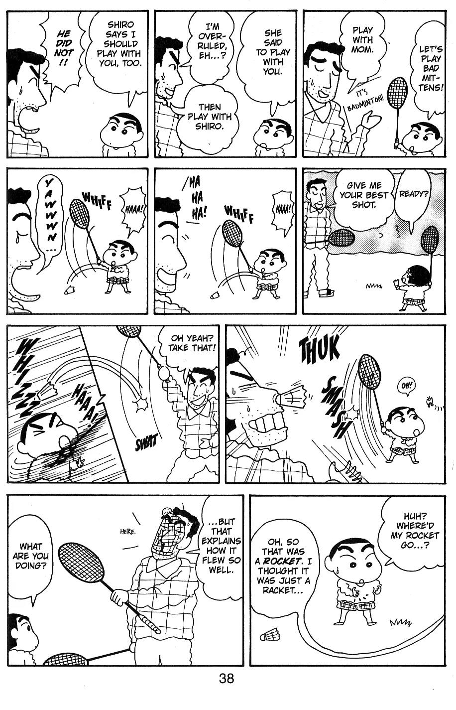 Crayon Shin-chan Chapter 5.6-10 page 14 - Vol.5 Chapter 6 - 10 Part 1: I'm a Kindergarten Superhero!