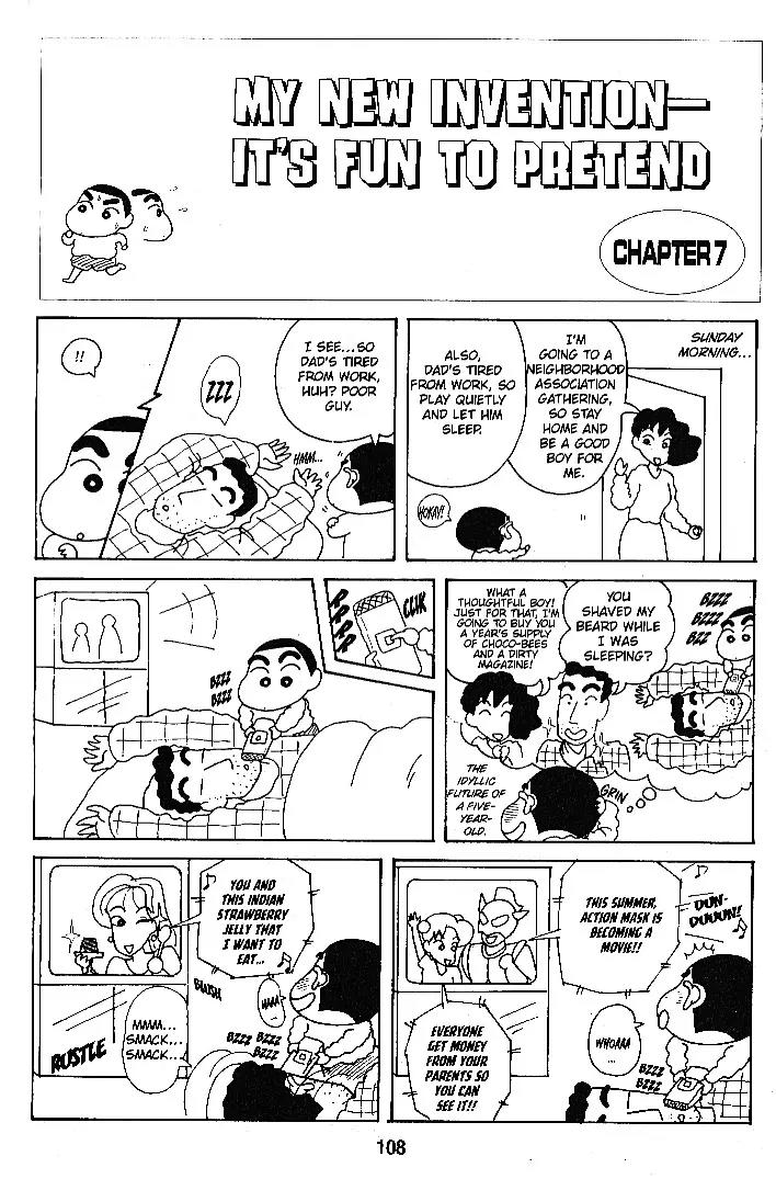 Crayon Shin-chan Chapter 6.1-10-3 page 20 - Vol.6 Chapter 1 - 10 Part 3: My new Invention - It's fun to Pretend