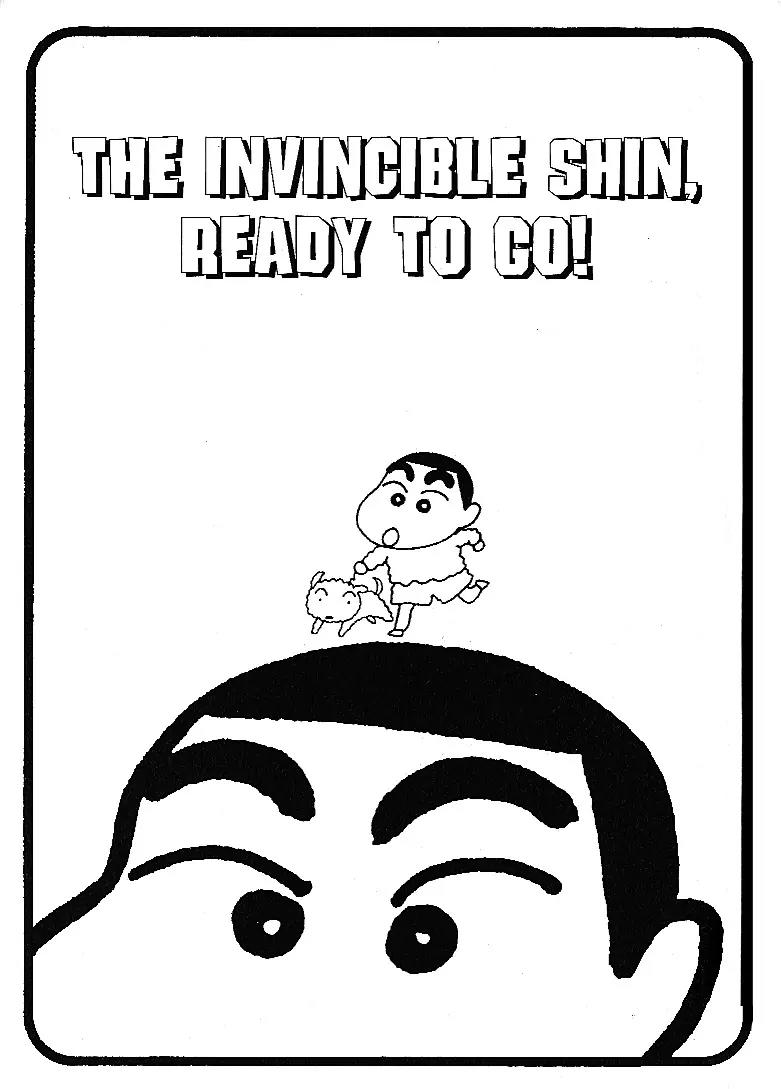 Crayon Shin-chan Chapter 6.1-11-2 page 1 - Vol.6 Chapter 1 - 11 Part 2: The Invincible Shin, Ready to go!