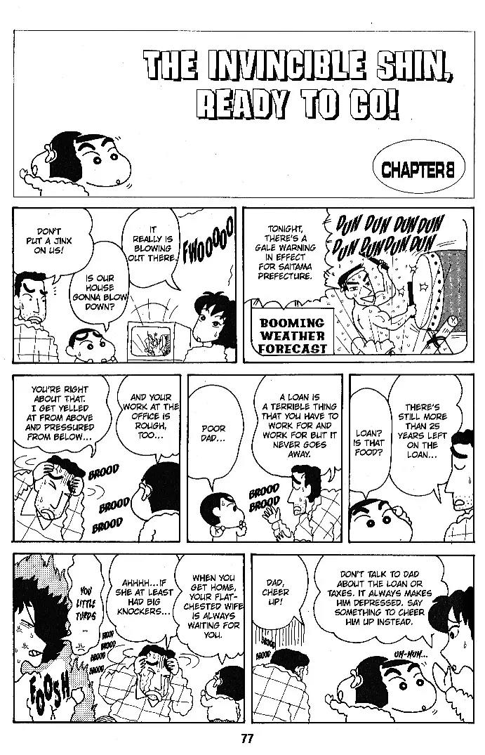 Crayon Shin-chan Chapter 6.1-11-2 page 23 - Vol.6 Chapter 1 - 11 Part 2: The Invincible Shin, Ready to go!