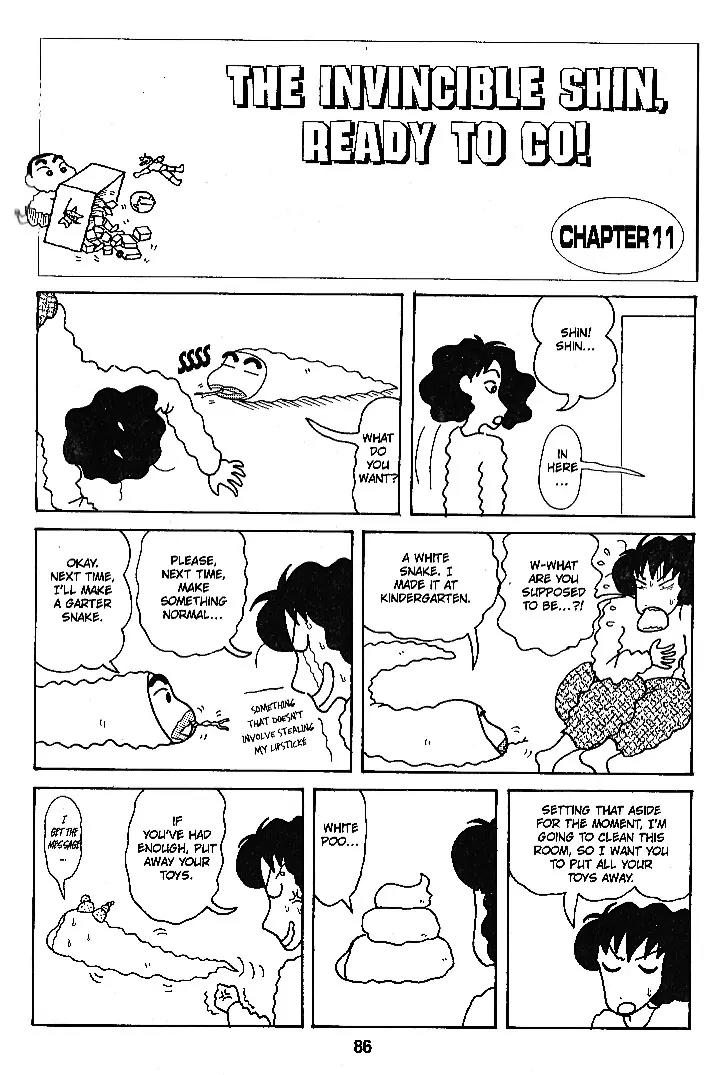 Crayon Shin-chan Chapter 6.1-11-2 page 32 - Vol.6 Chapter 1 - 11 Part 2: The Invincible Shin, Ready to go!