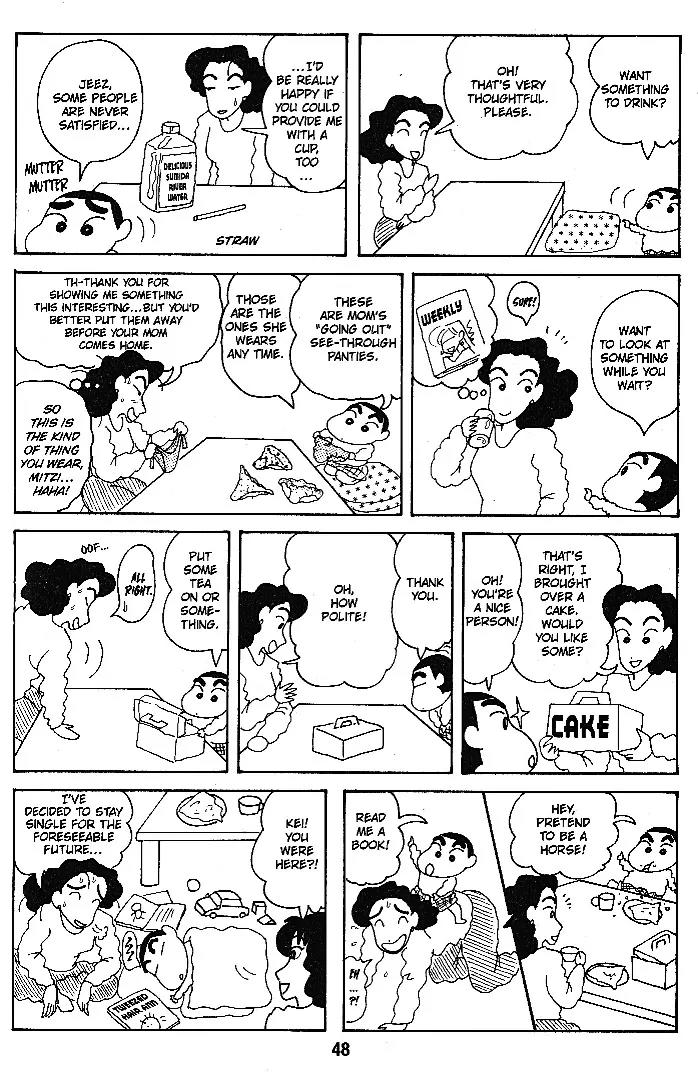Crayon Shin-chan Chapter 6.1-8-1 page 22 - Vol.6 Chapter 1 - 8 Part 1: Yay, a Trip Overseas! My First Experience