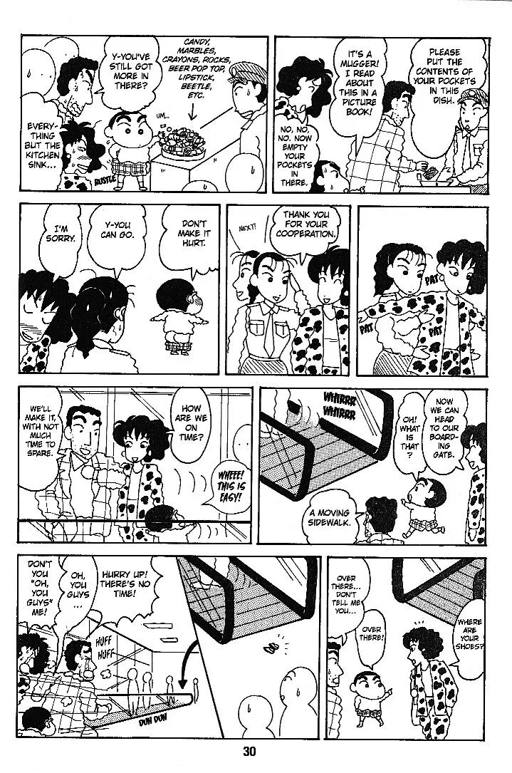 Crayon Shin-chan Chapter 6.1-8-1 page 4 - Vol.6 Chapter 1 - 8 Part 1: Yay, a Trip Overseas! My First Experience