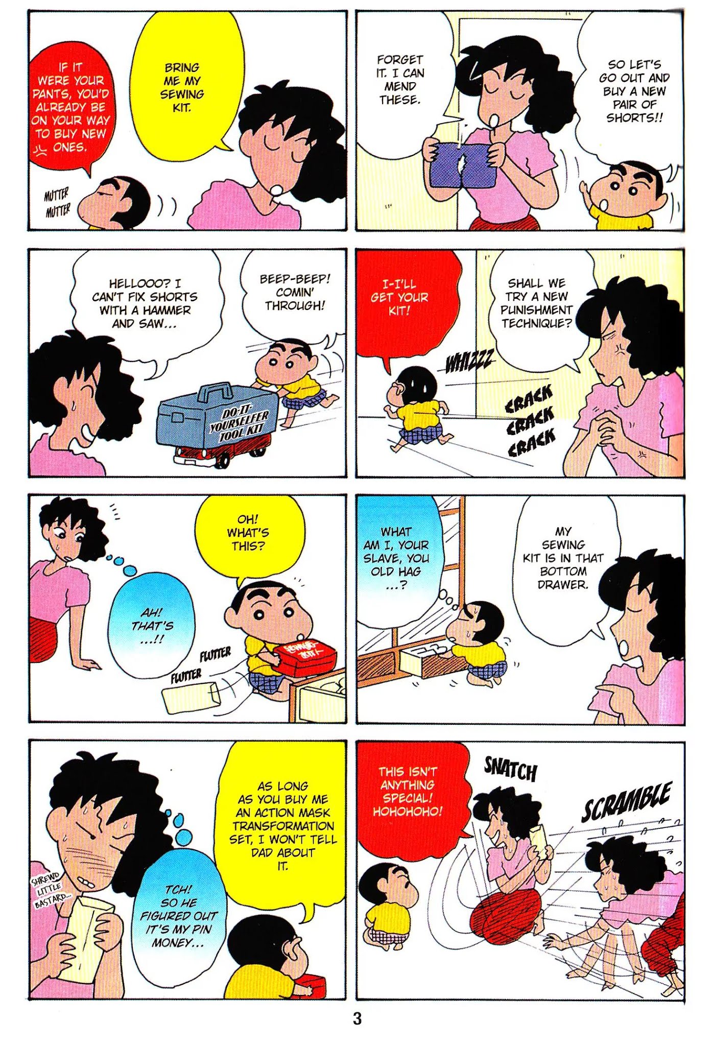 Crayon Shin-chan Chapter 7.0 page 5 - Vol.7 Chapter 0